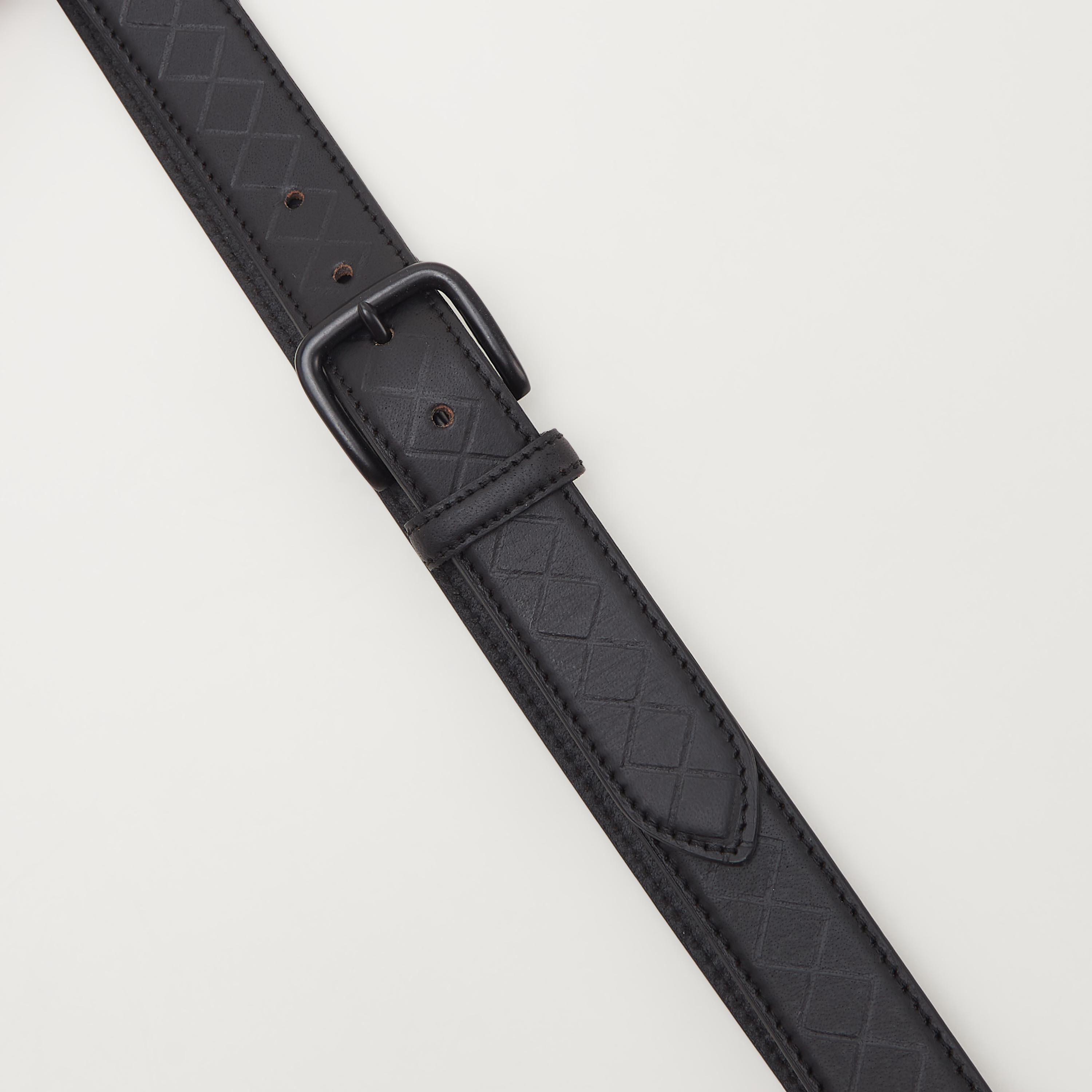Textured Belt with Pin Buckle-men-beltsandwallets-belts-image-2