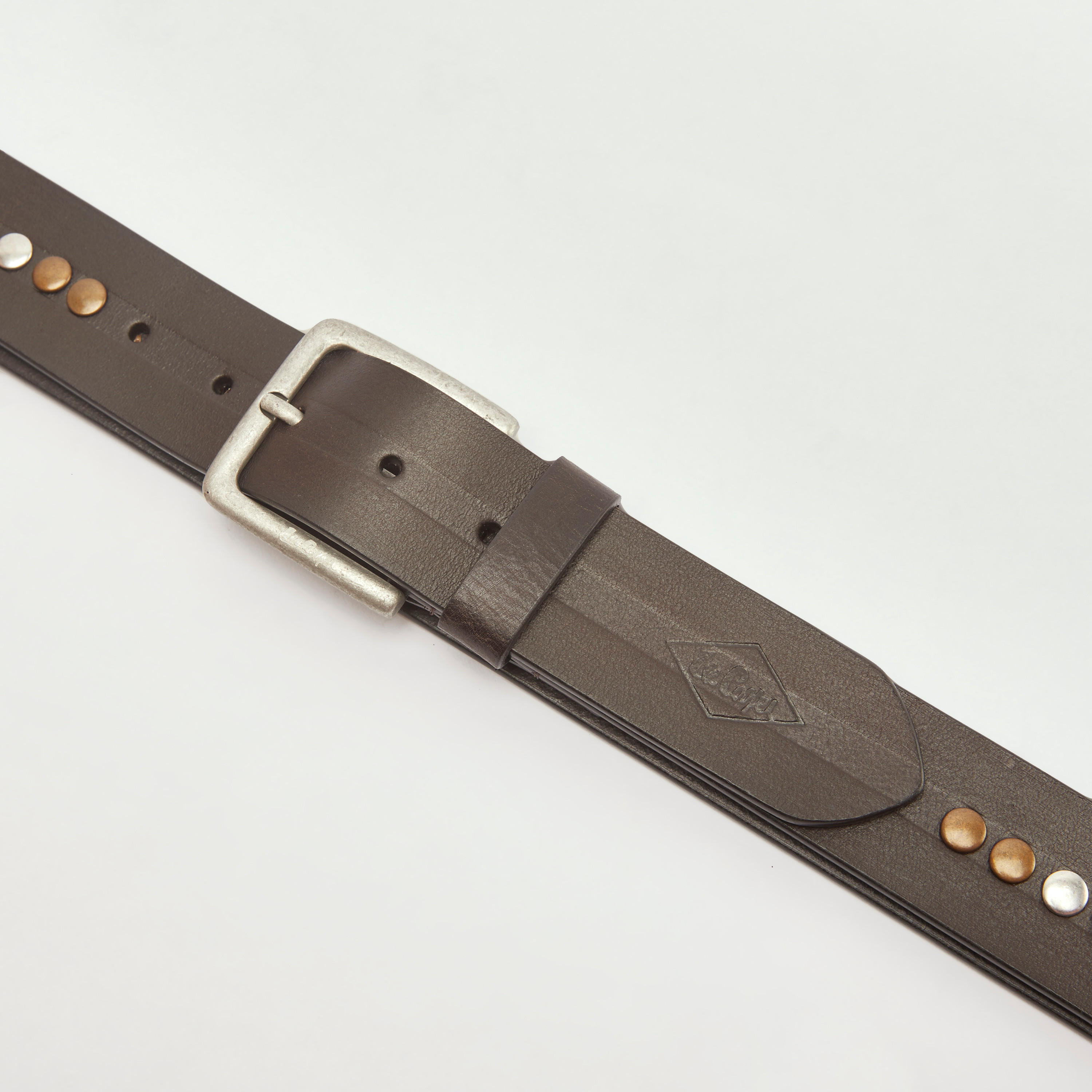 حزام مرصّع بإبزيم بدبّوس إغلاق من لي كوبر-men-beltsandwallets-belts-image-3