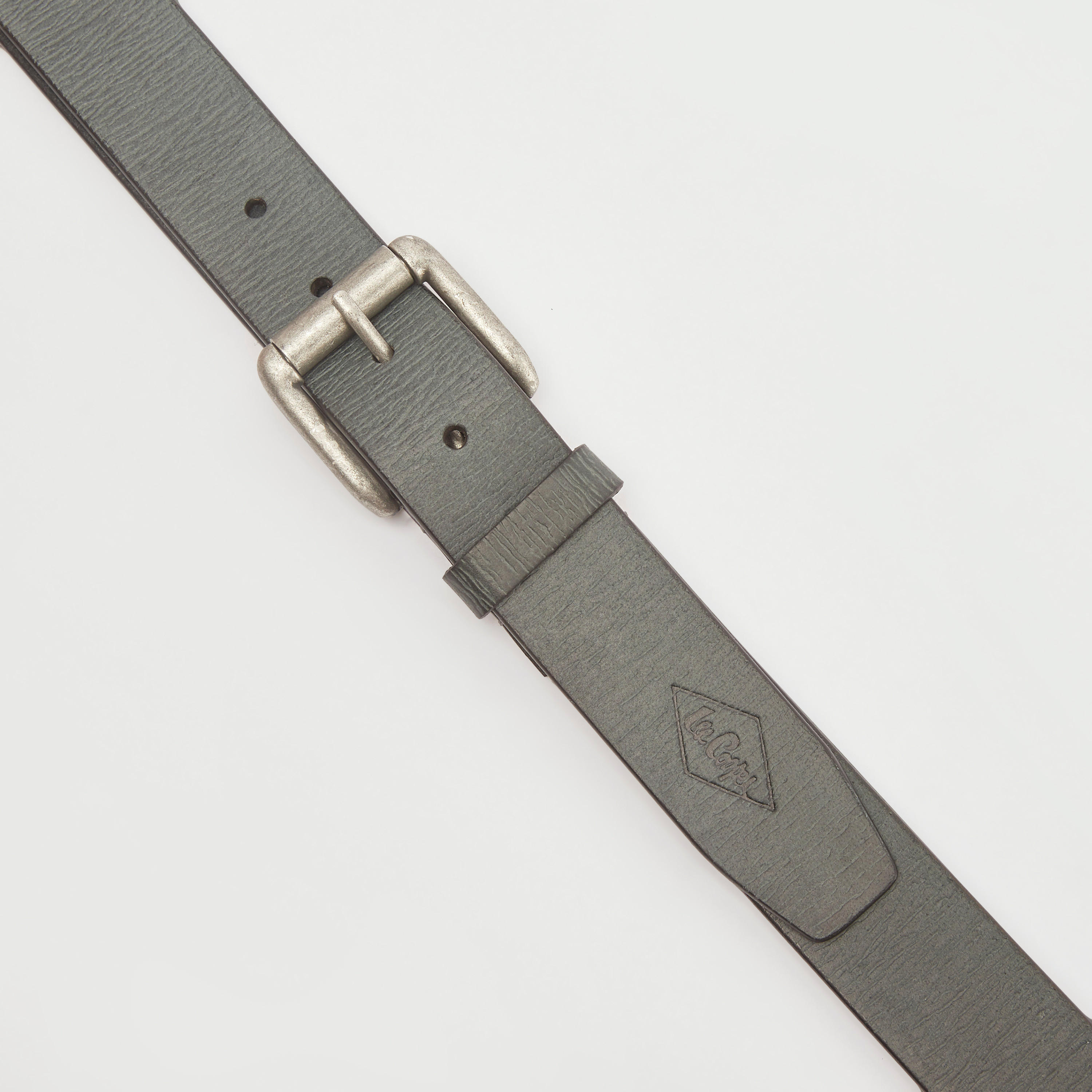 حزام بارز الملمس بإبزيم بدبوس إغلاق من لي كوبر-men-beltsandwallets-belts-image-2