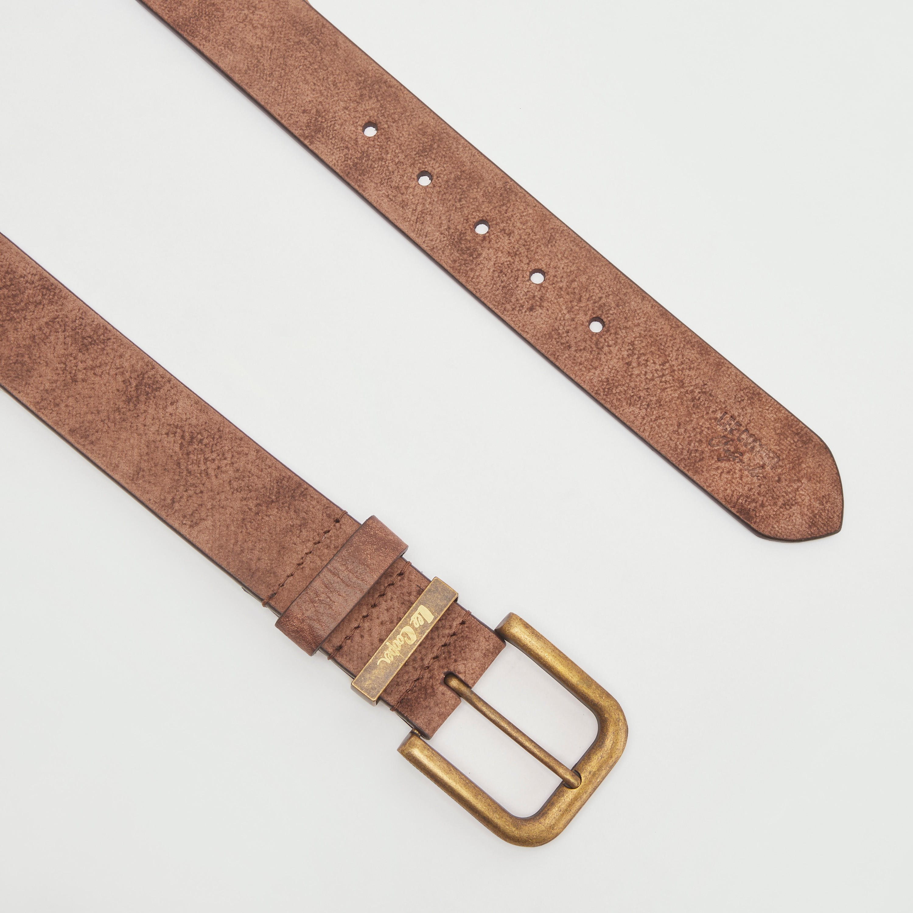 Lee Cooper Textured Waist Belt with Pin Buckle Closure-men-beltsandwallets-belts-image-4