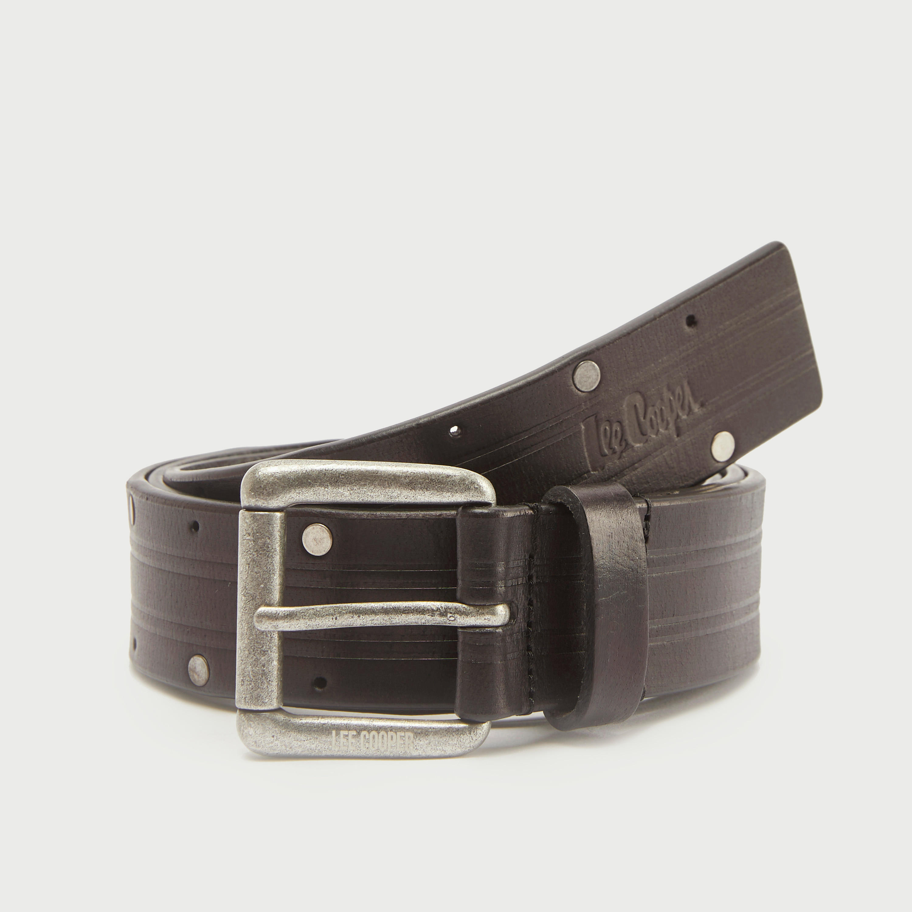 حزام خصر بارز الملمس بإبزيم بدبّوس إغلاق من لي كوبر-men-beltsandwallets-belts-image-4