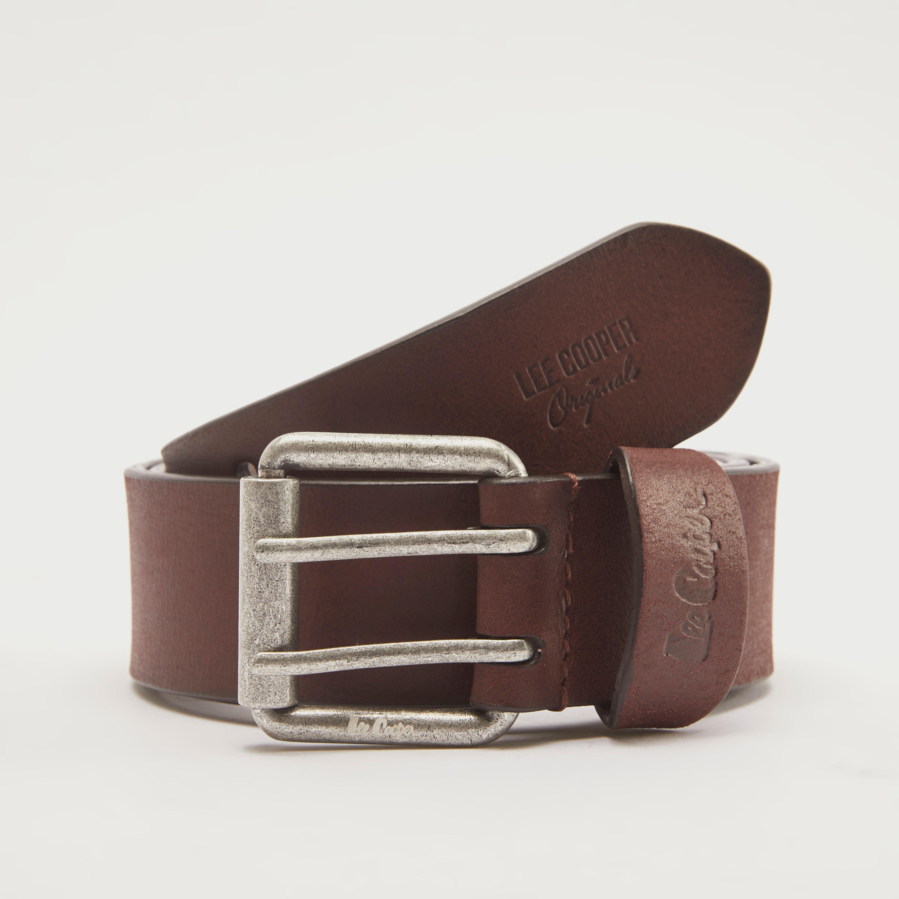 حزام سادة بإبزيم دبوس للإغلاق من لي كوبر-men-beltsandwallets-belts-image-4
