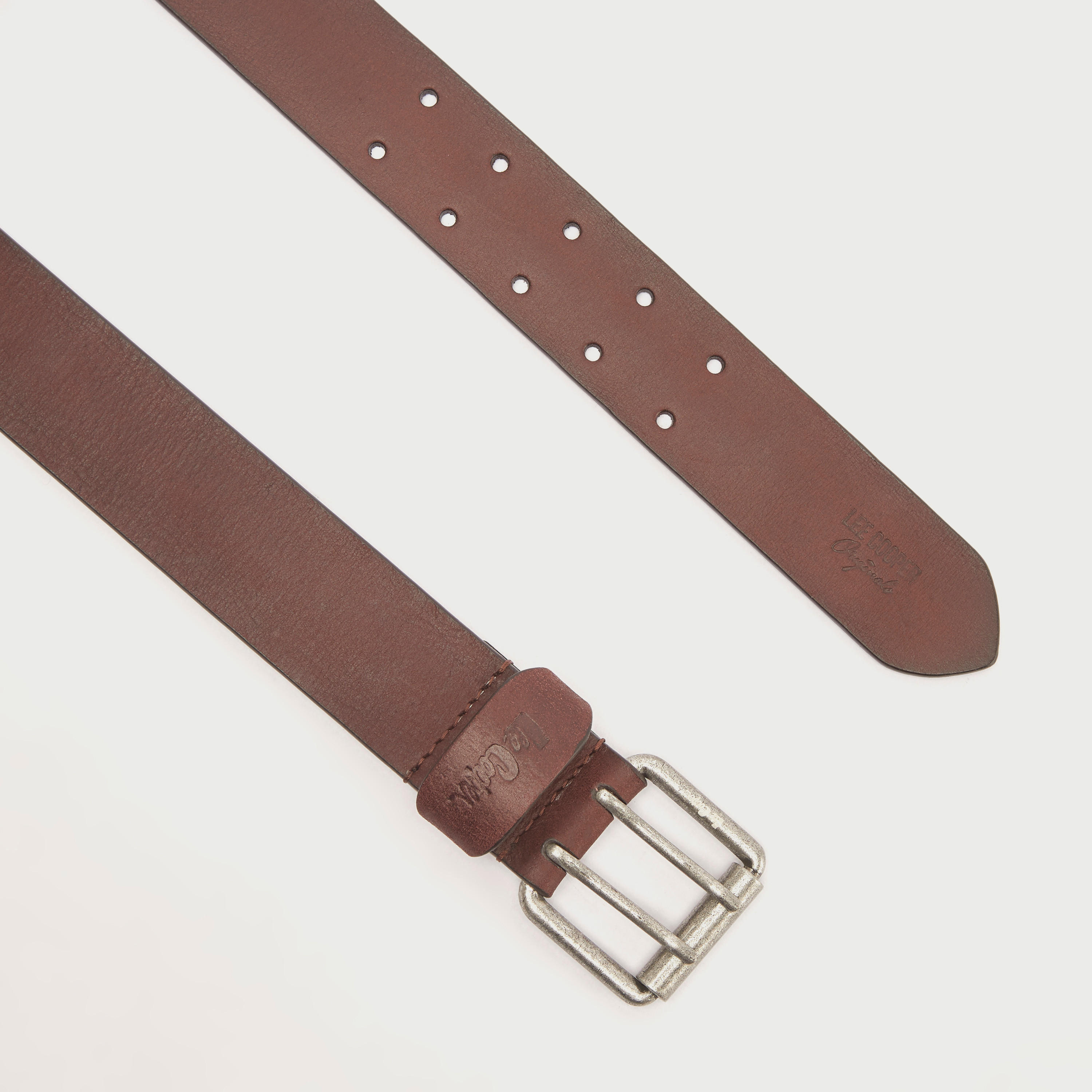 حزام سادة بإبزيم دبوس للإغلاق من لي كوبر-men-beltsandwallets-belts-image-1