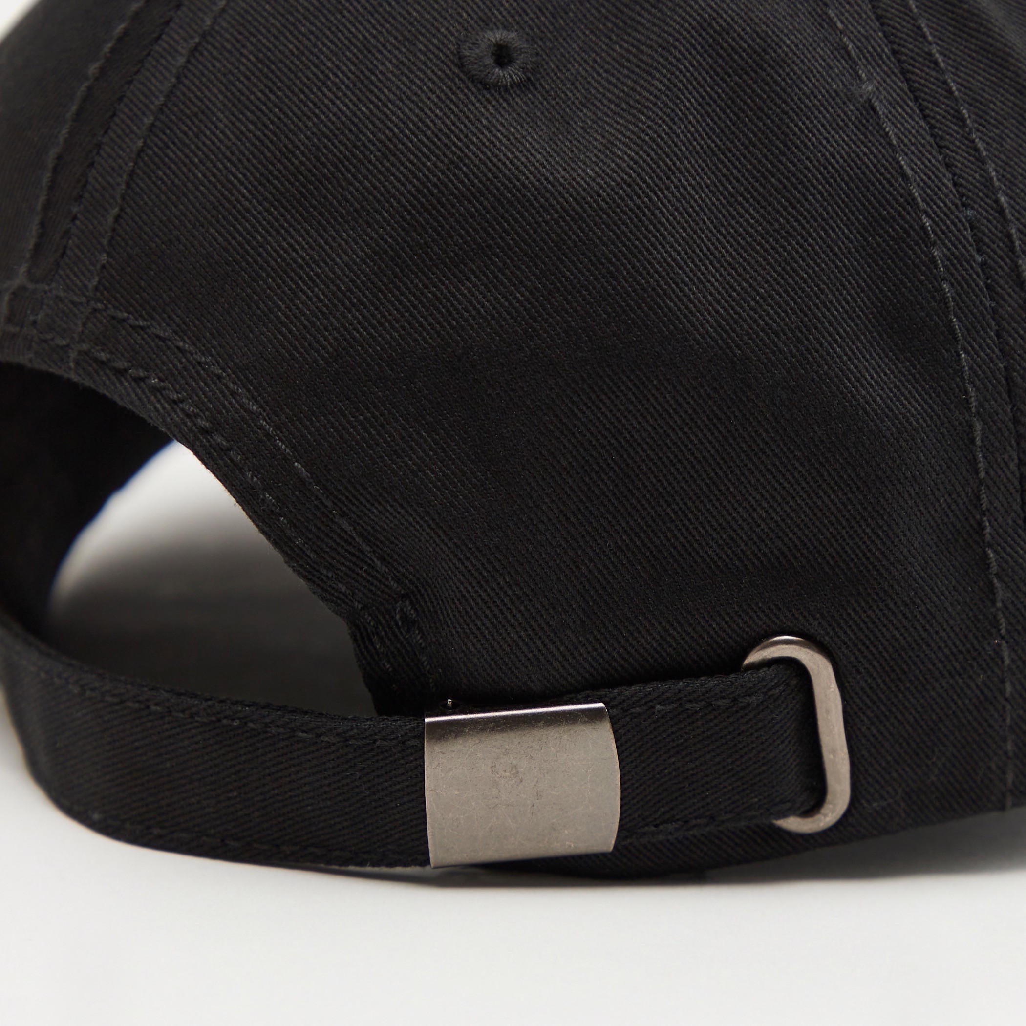Superman Embroidered Cap with Plate Buckle Closure and Eyelets-men-caps-image-5