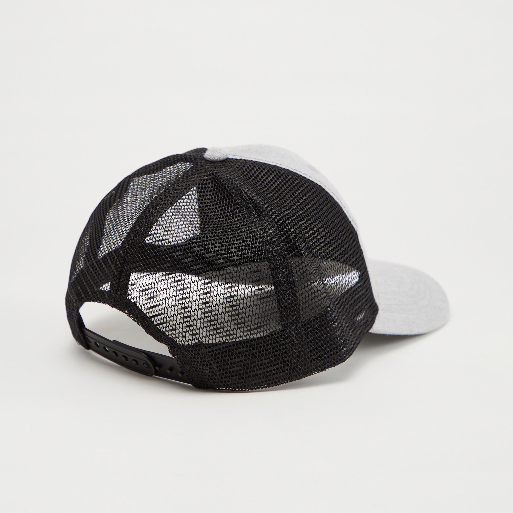 Kappa Textured Cap with Mesh Panels and Snap Back Closure-men-caps-image-4