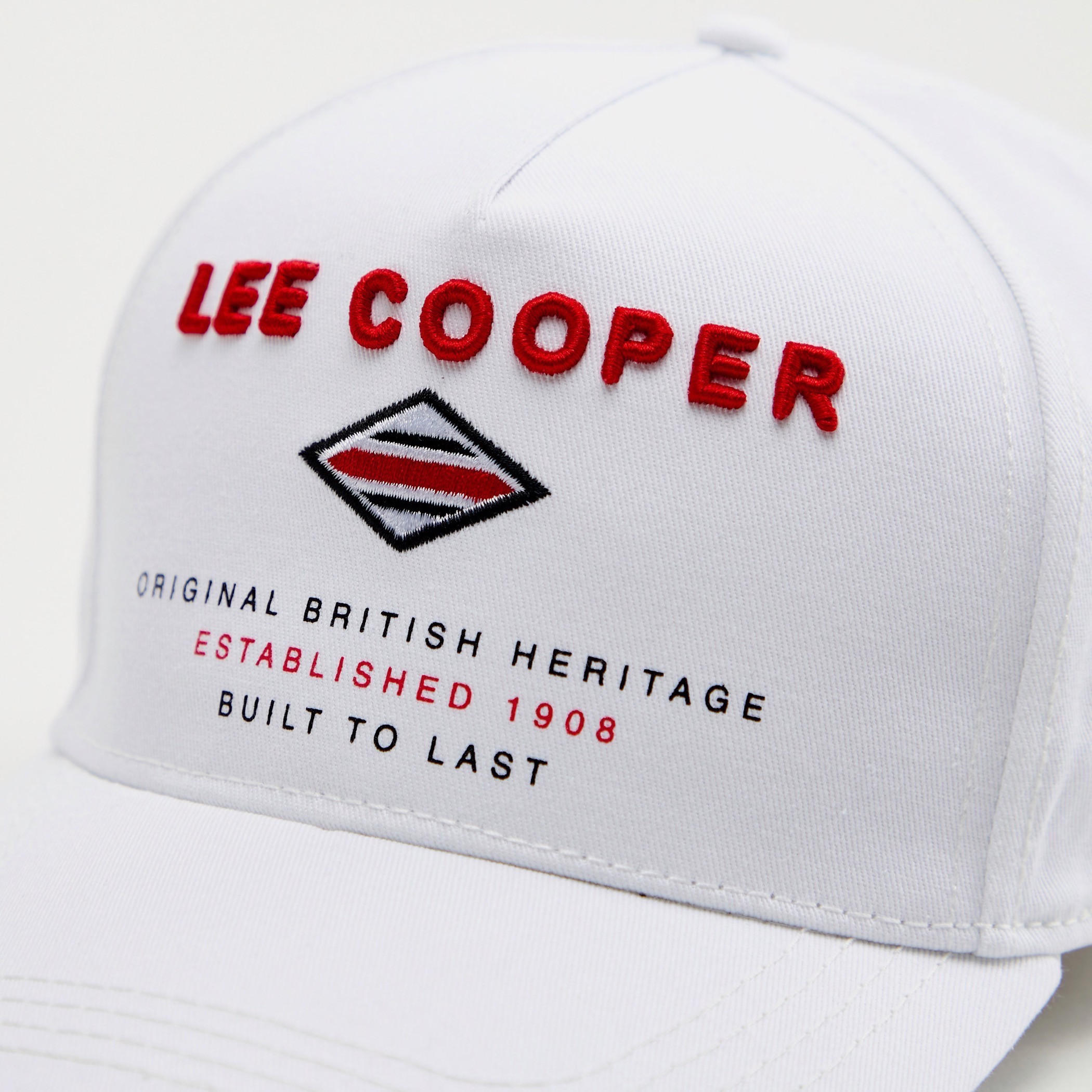 Lee Cooper Embroidered Cap with Buckled Strap Closure-men-caps-image-2