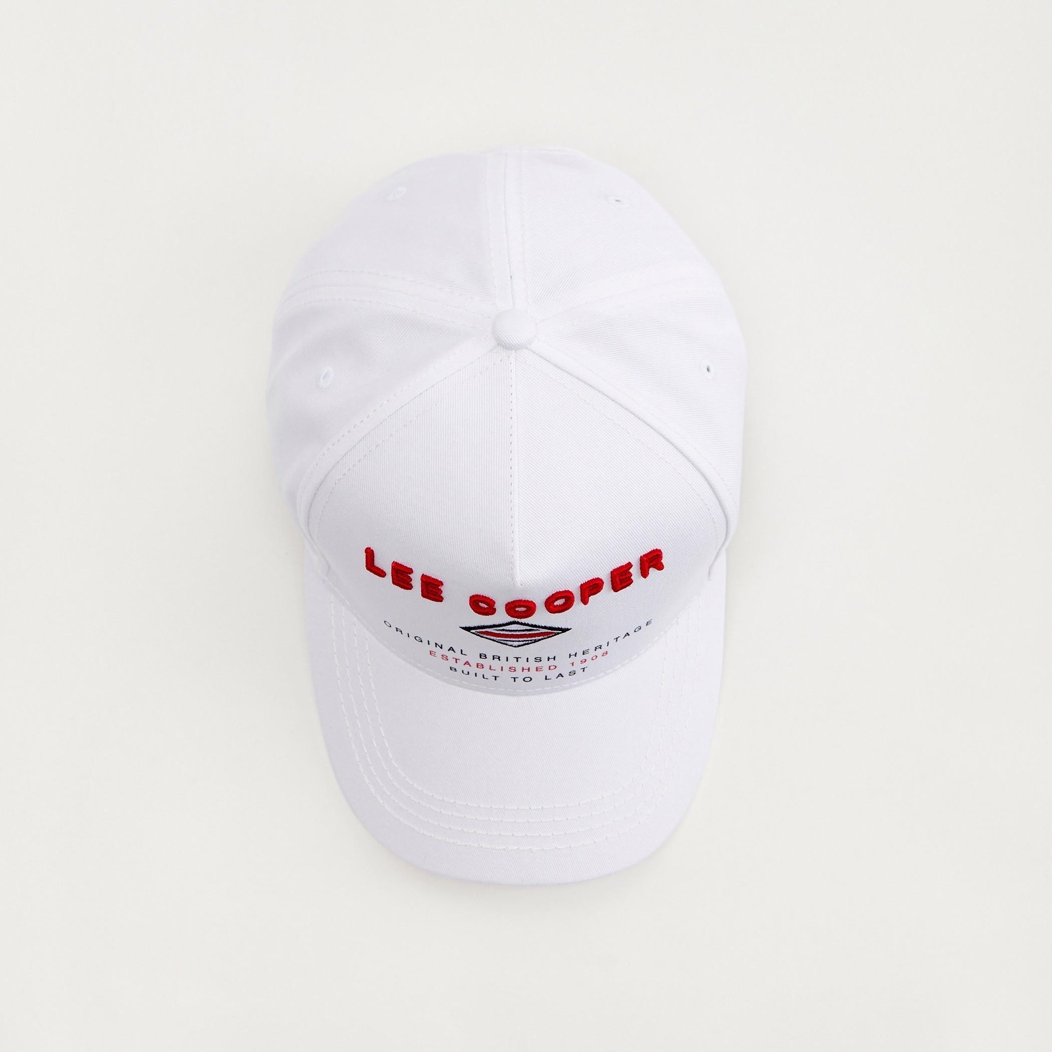 Lee Cooper Embroidered Cap with Buckled Strap Closure-men-caps-image-3