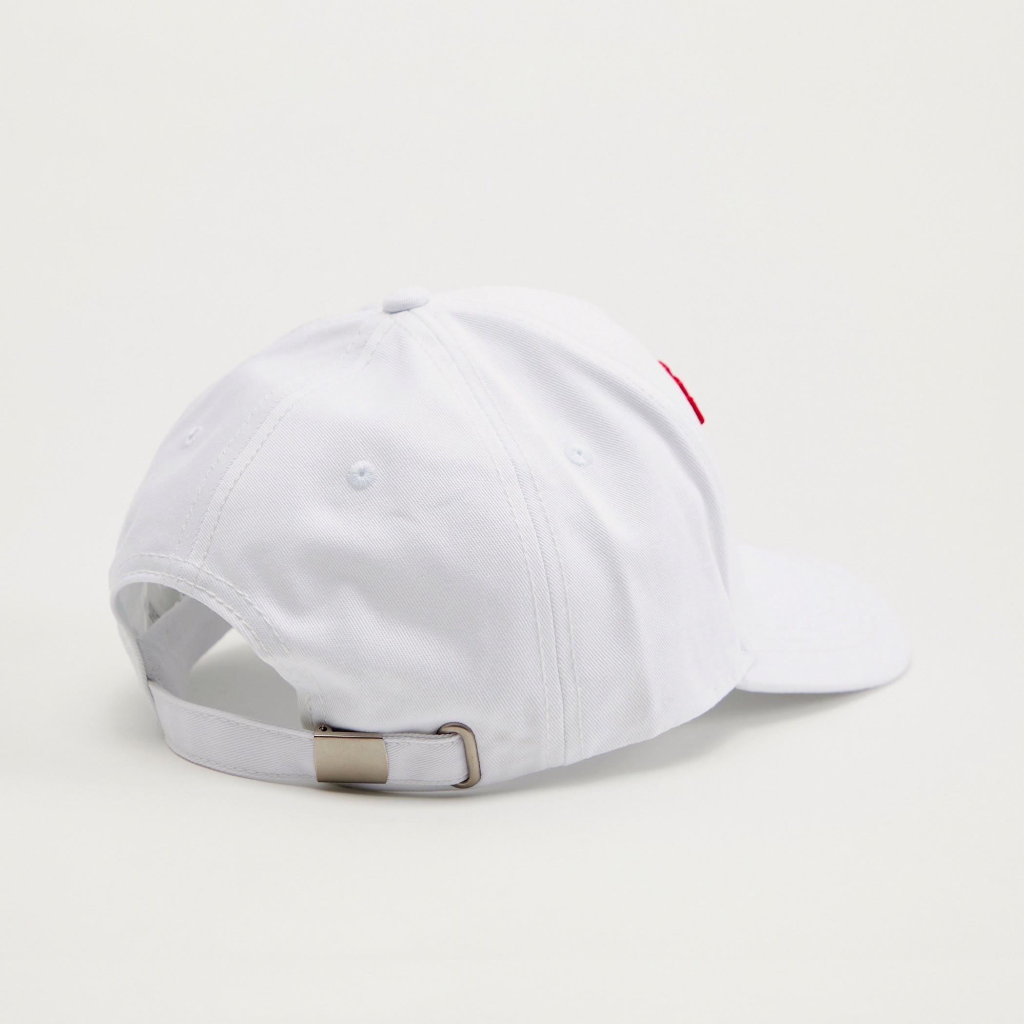 Lee Cooper Embroidered Cap with Buckled Strap Closure-men-caps-image-4