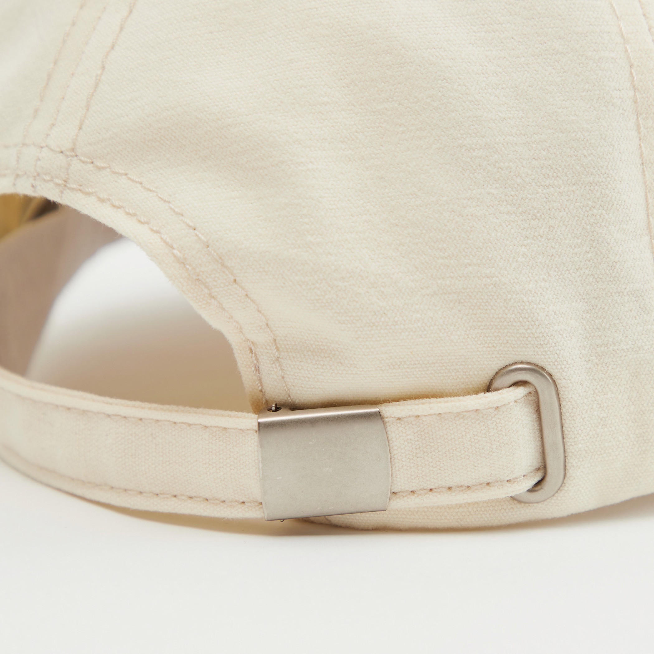 Lee Cooper Logo Print Cap with Buckled Strap Closure and Eyelets-men-caps-image-5