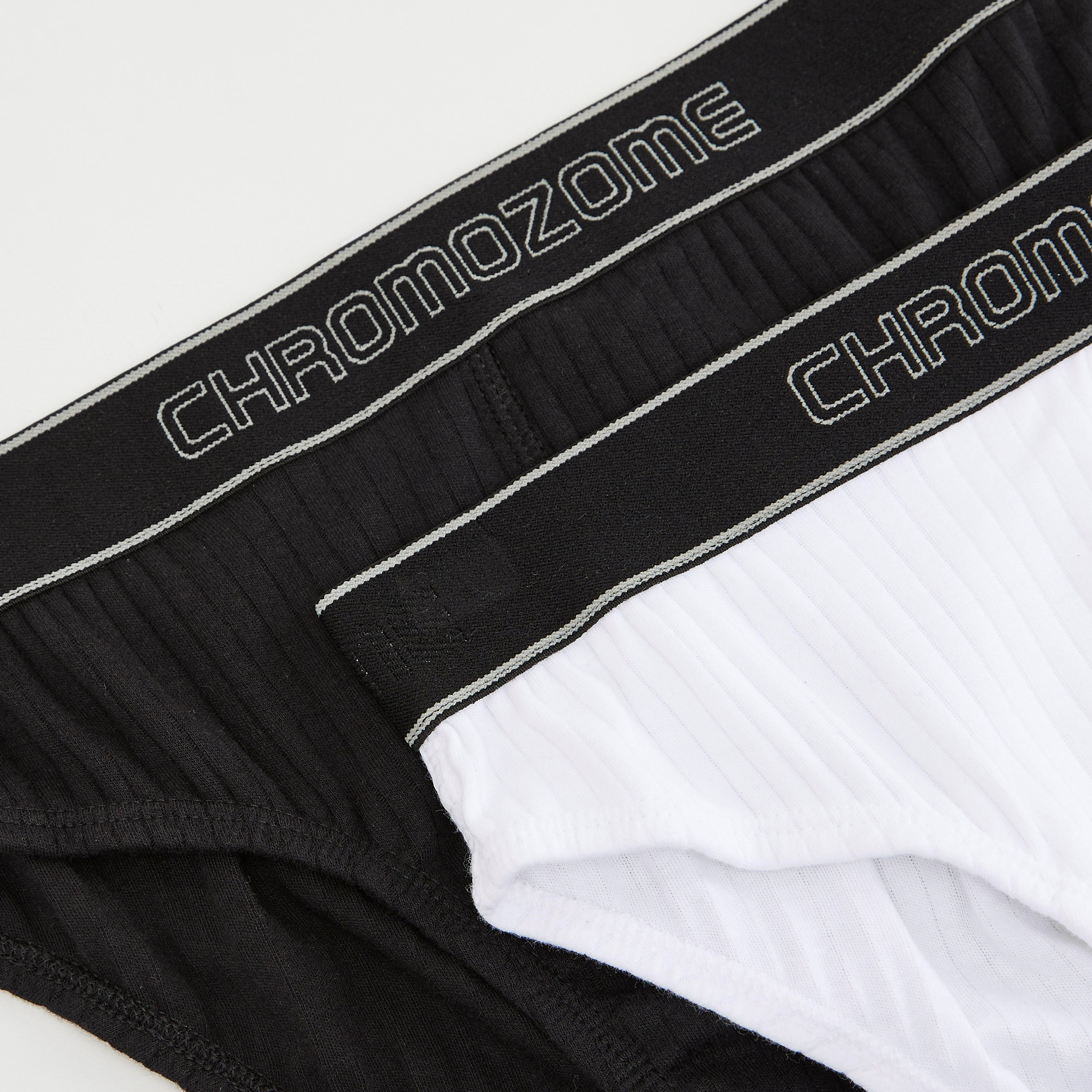 Set of 2 - Solid Briefs with Elasticated Waistband-men-clothing-innerwear-underwear-image-2
