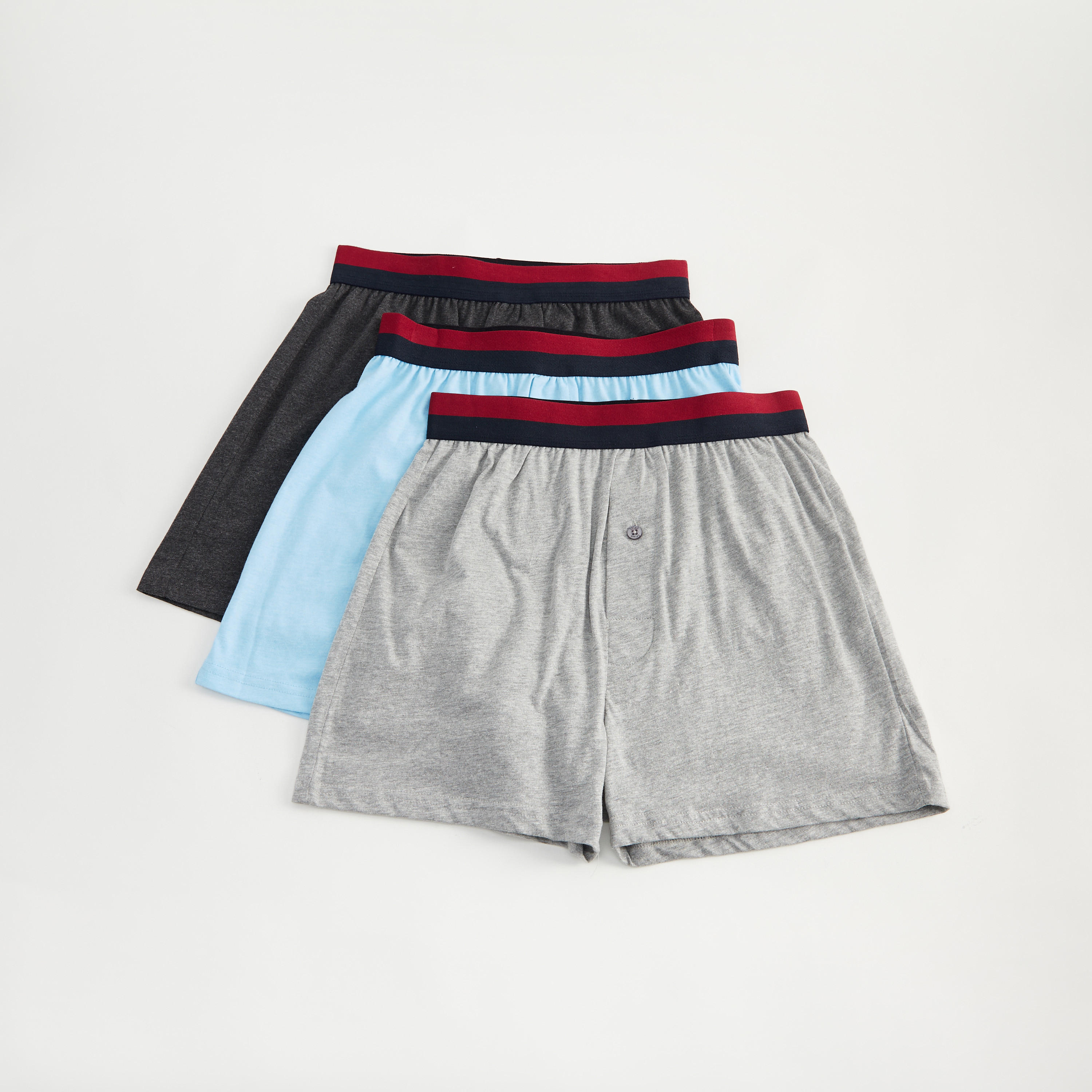 Set of 3 - Solid Boxers-men-clothing-innerwear-underwear-image-1