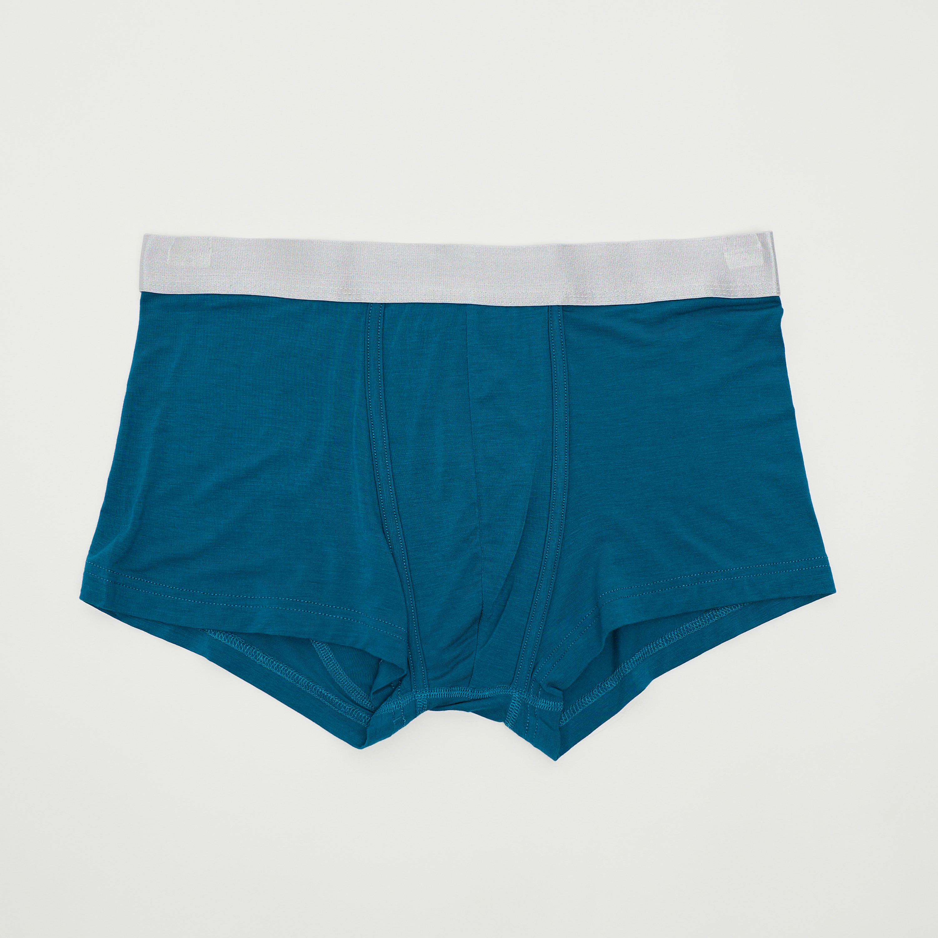 Set of 3 - Solid Trunk Briefs with Elasticated Waistband-men-clothing-innerwear-underwear-image-3