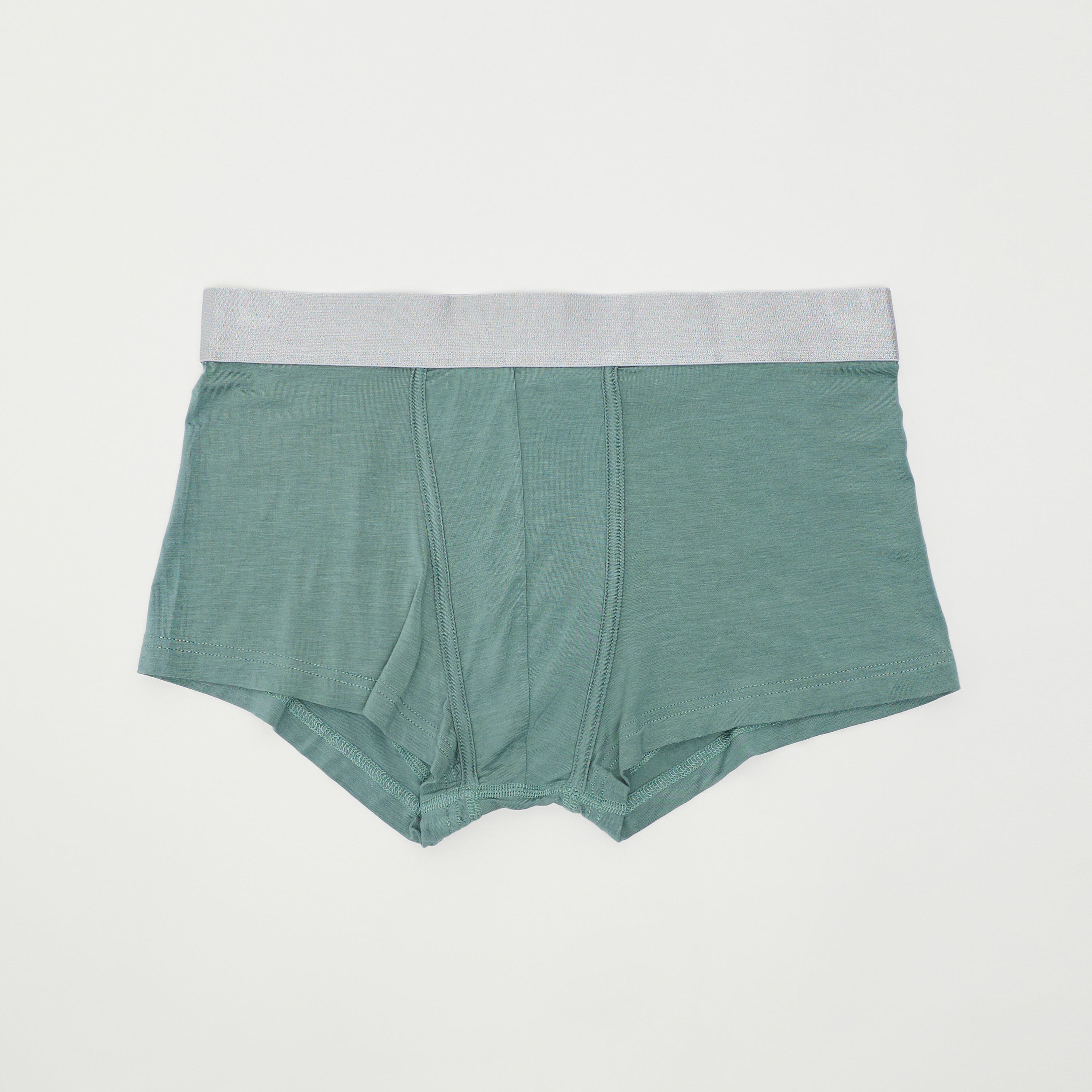 Set of 3 - Solid Trunks with Elasticated Waistband-men-clothing-innerwear-underwear-image-3