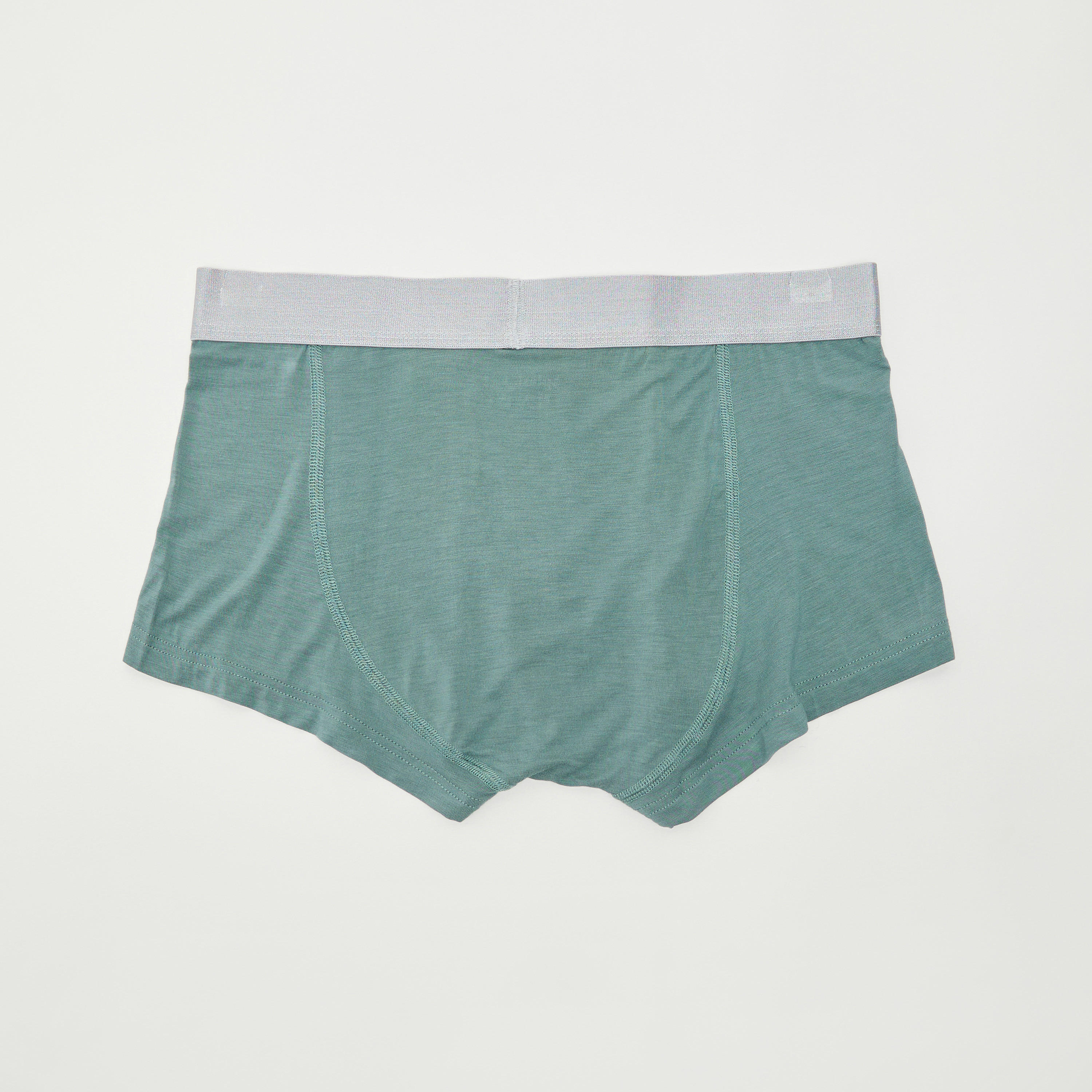 Set of 3 - Solid Trunks with Elasticated Waistband-men-clothing-innerwear-underwear-image-4
