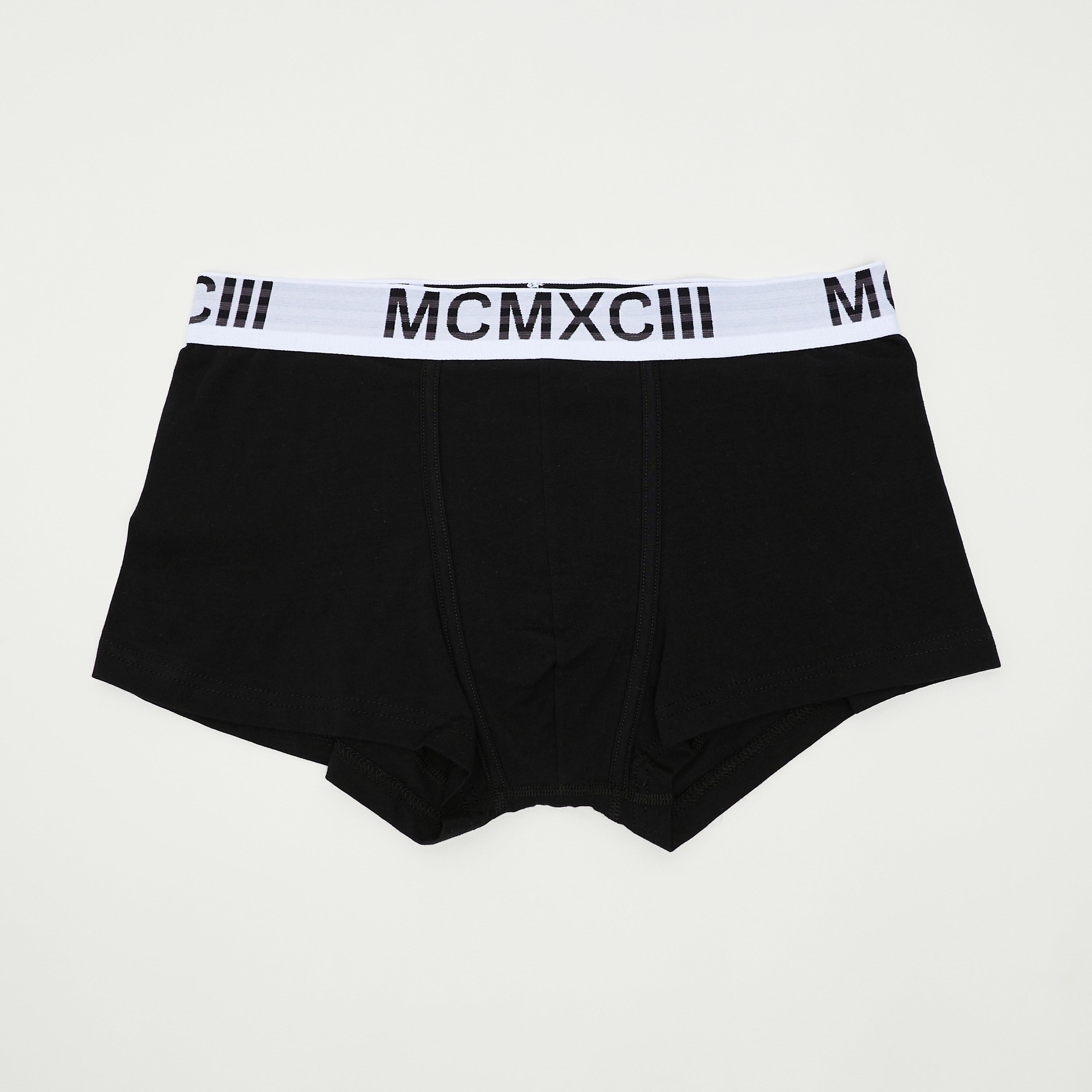 Set of 3 - Solid Trunks with Printed Elasticated Waistband-men-clothing-innerwear-underwear-image-3