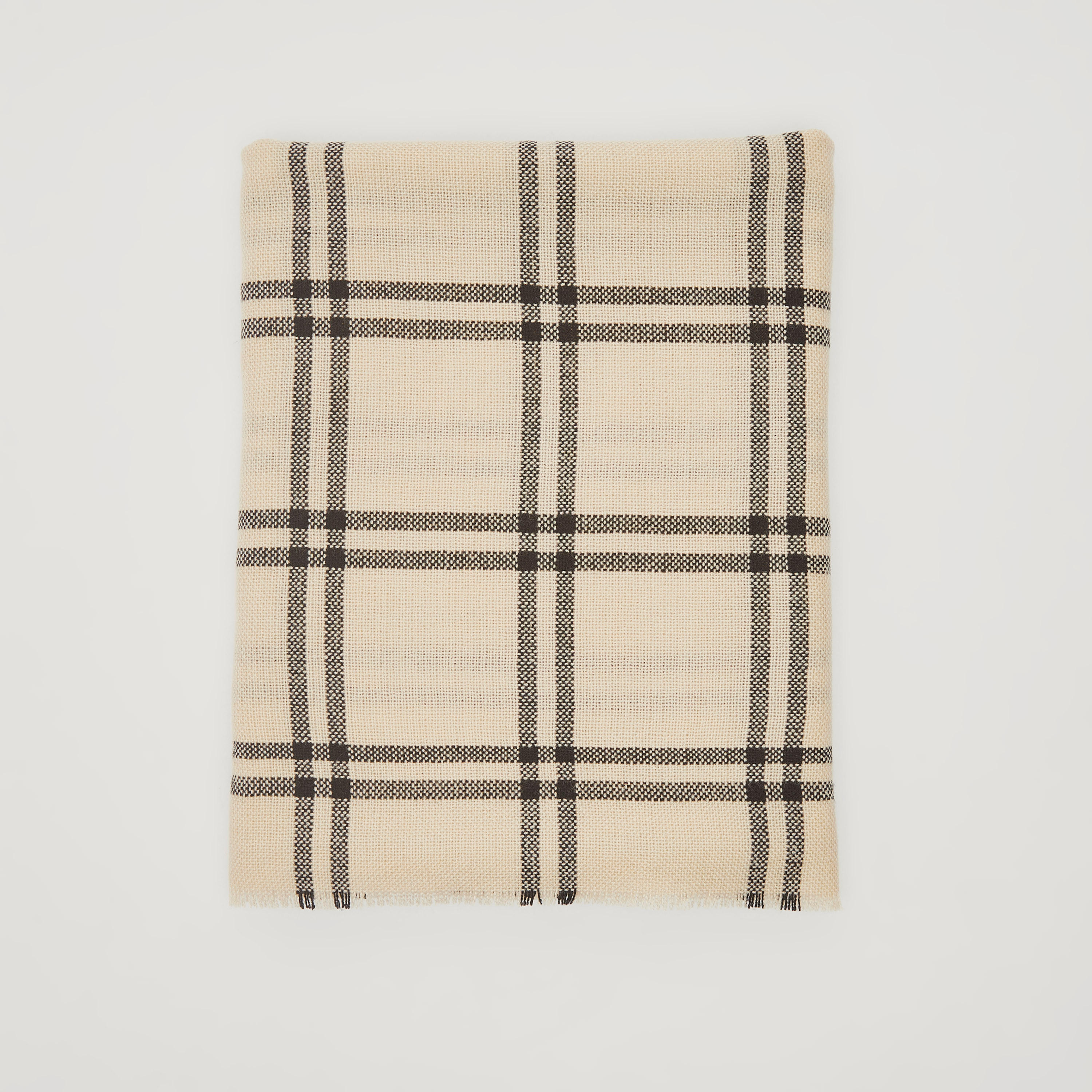 Checked Print Scarf with Fringes-men-scarvesandgloves-image-5