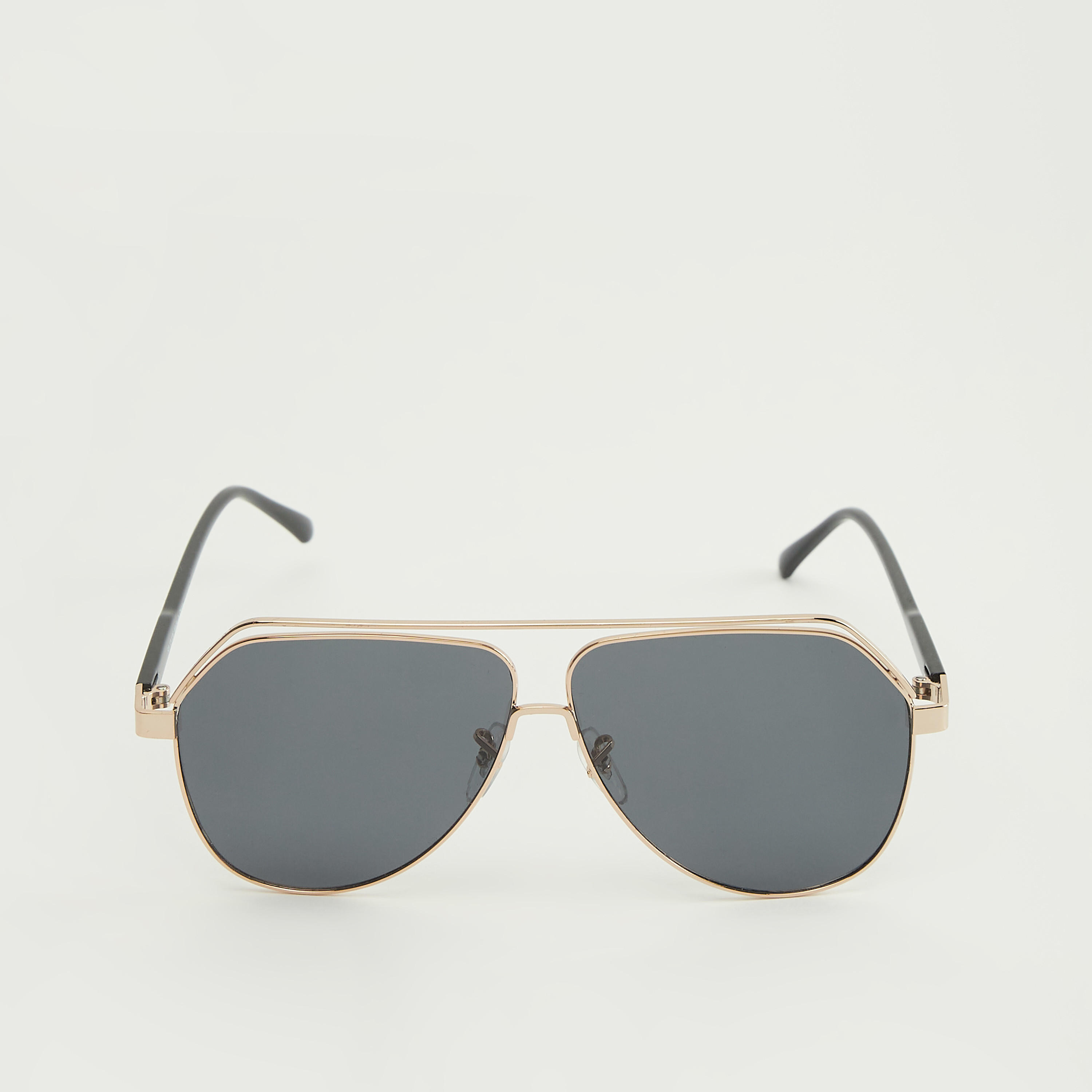 نظّارة شمسية أفياتور بإطار كامل ووسادات للأنف-men-sunglasses-image-1