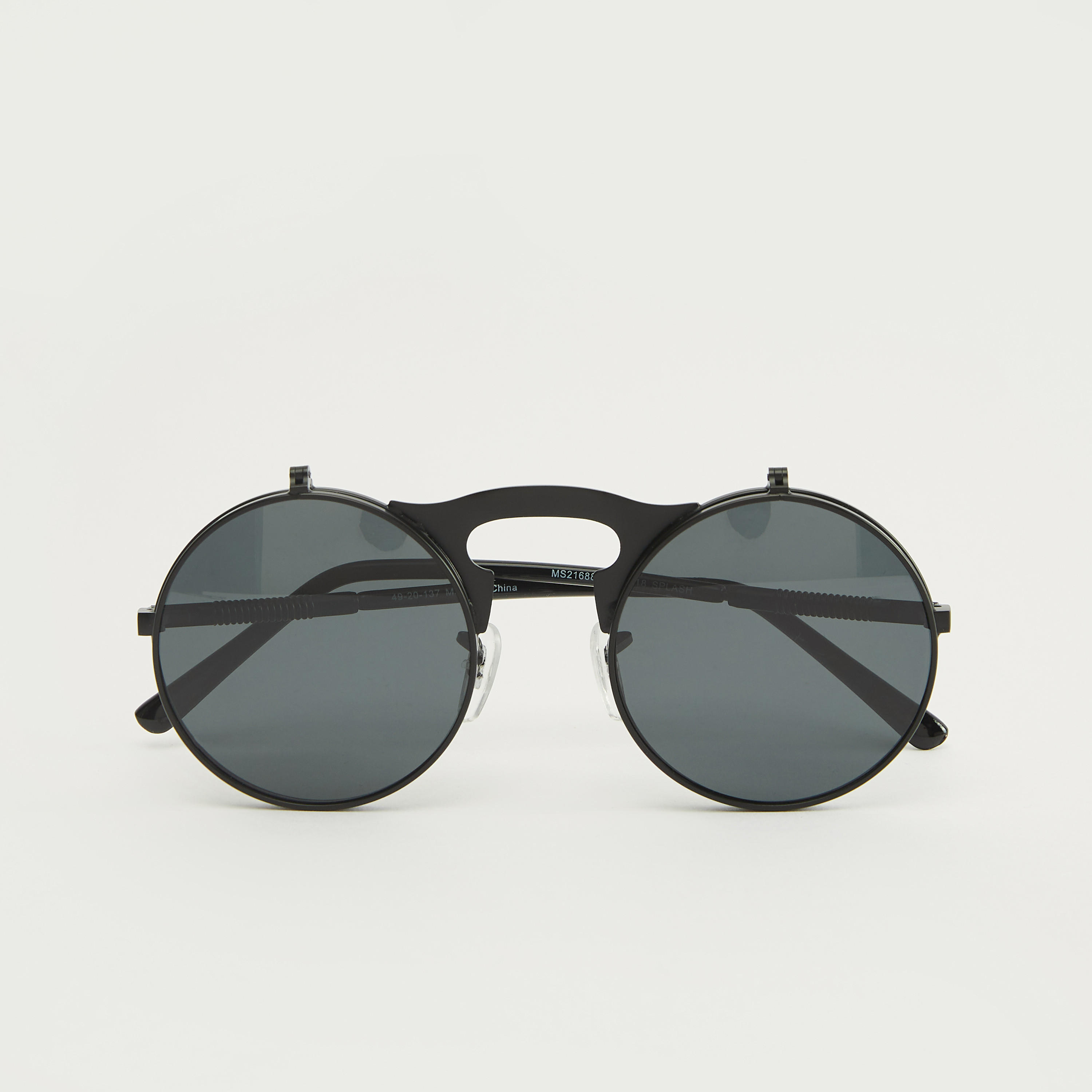 نظّارة شمسية بإطار مستدير ووسادات أنف-men-sunglasses-image-1