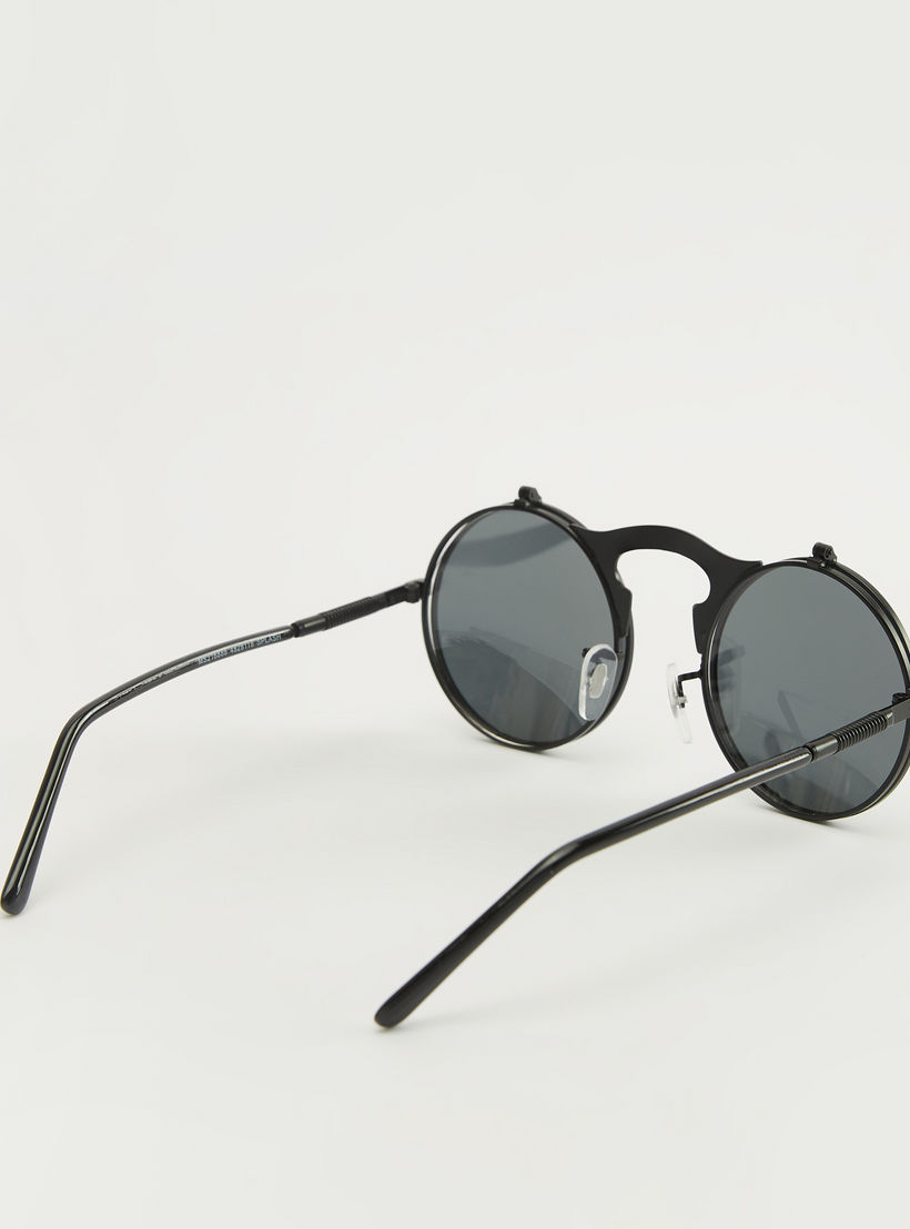 نظّارة شمسية بإطار مستدير ووسادات أنف-men-sunglasses-image-3