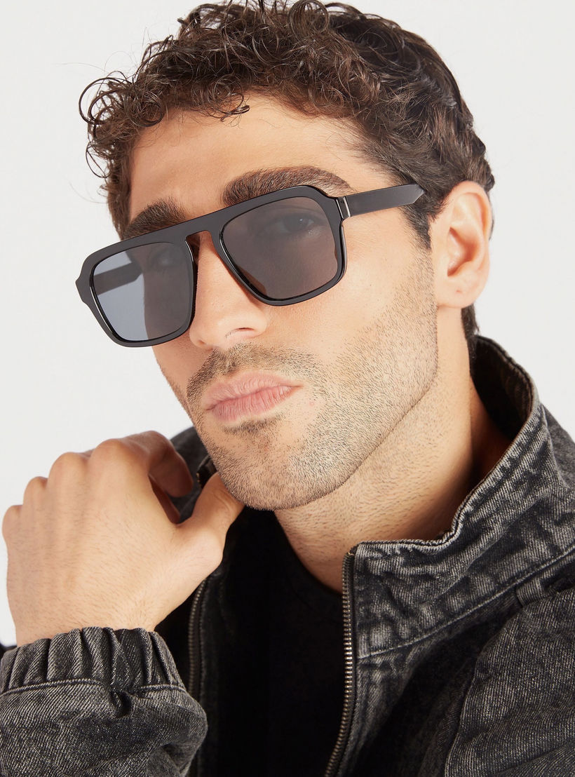 Tinted Lens Full Rim Sunglasses-men-sunglasses-image-2