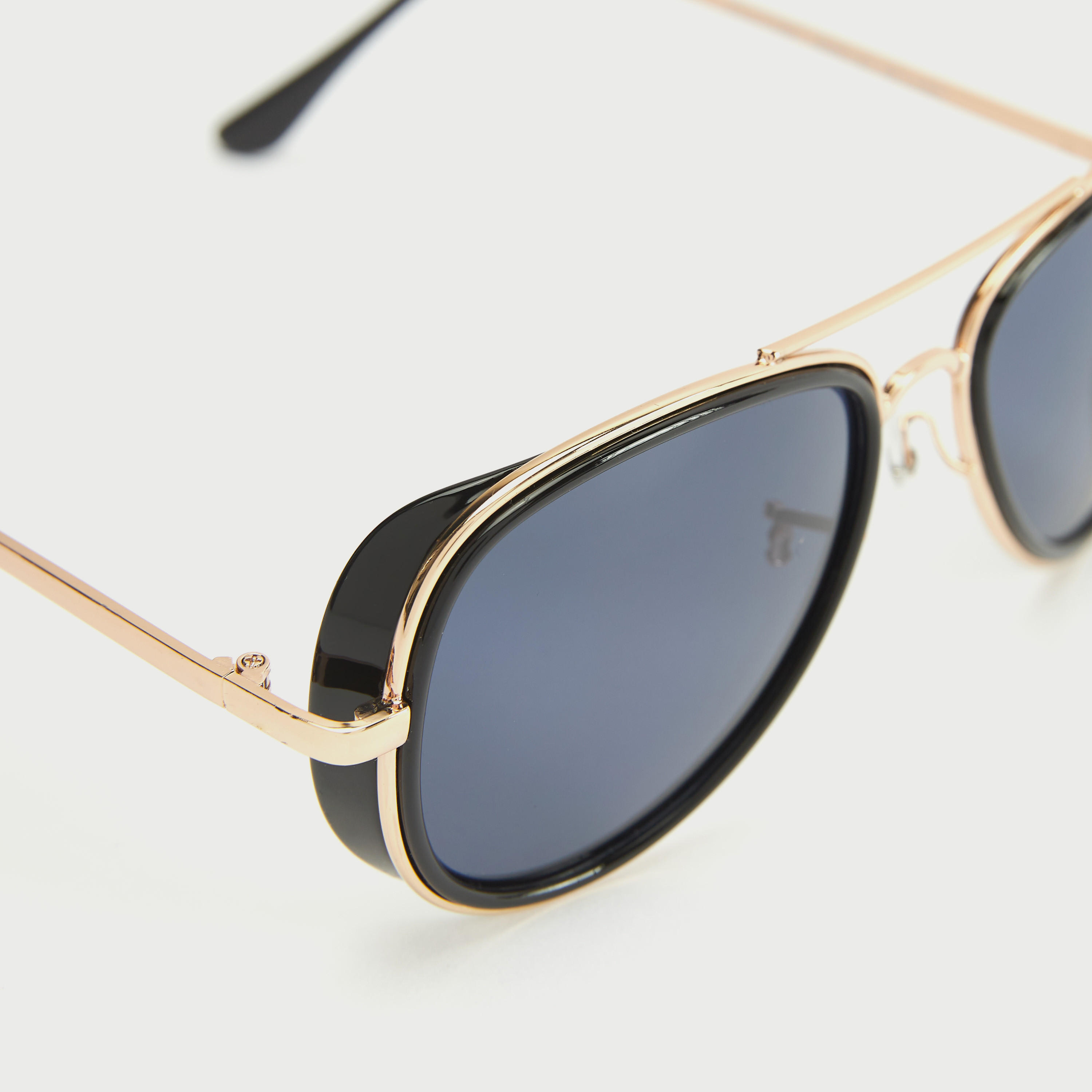 نظّارة شمسية أفياتور ملوّنة بإطار كامل ووسادات للأنف-men-sunglasses-image-4