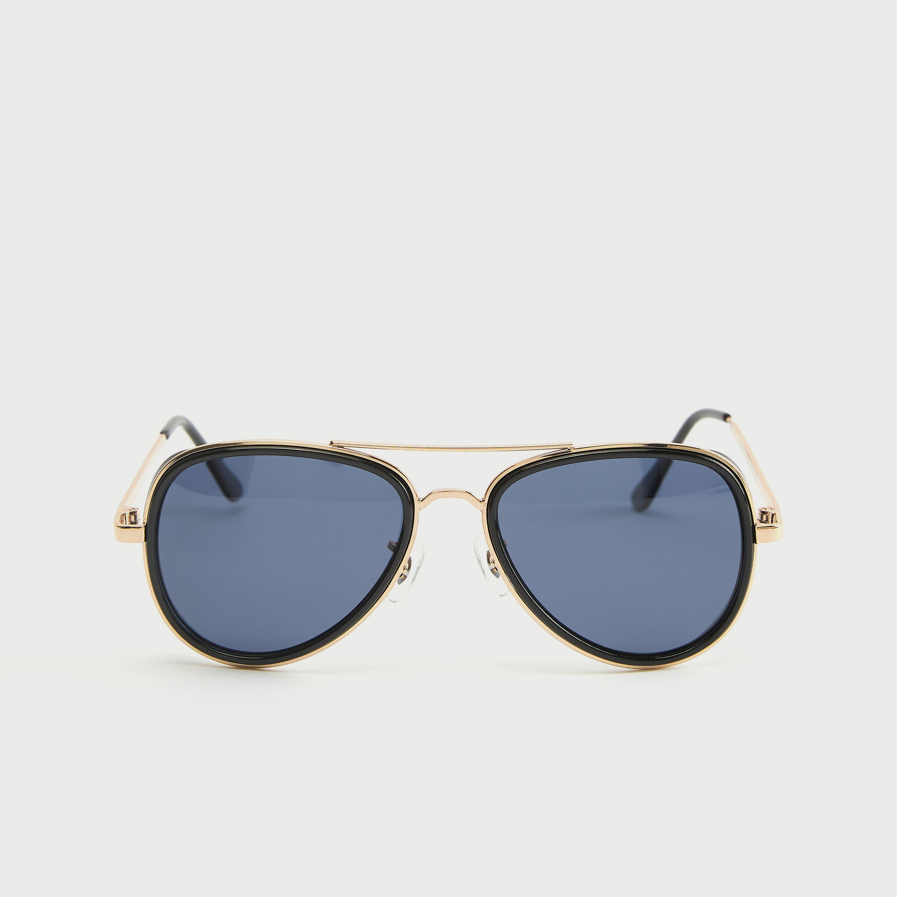 نظّارة شمسية أفياتور ملوّنة بإطار كامل ووسادات للأنف-men-sunglasses-image-5