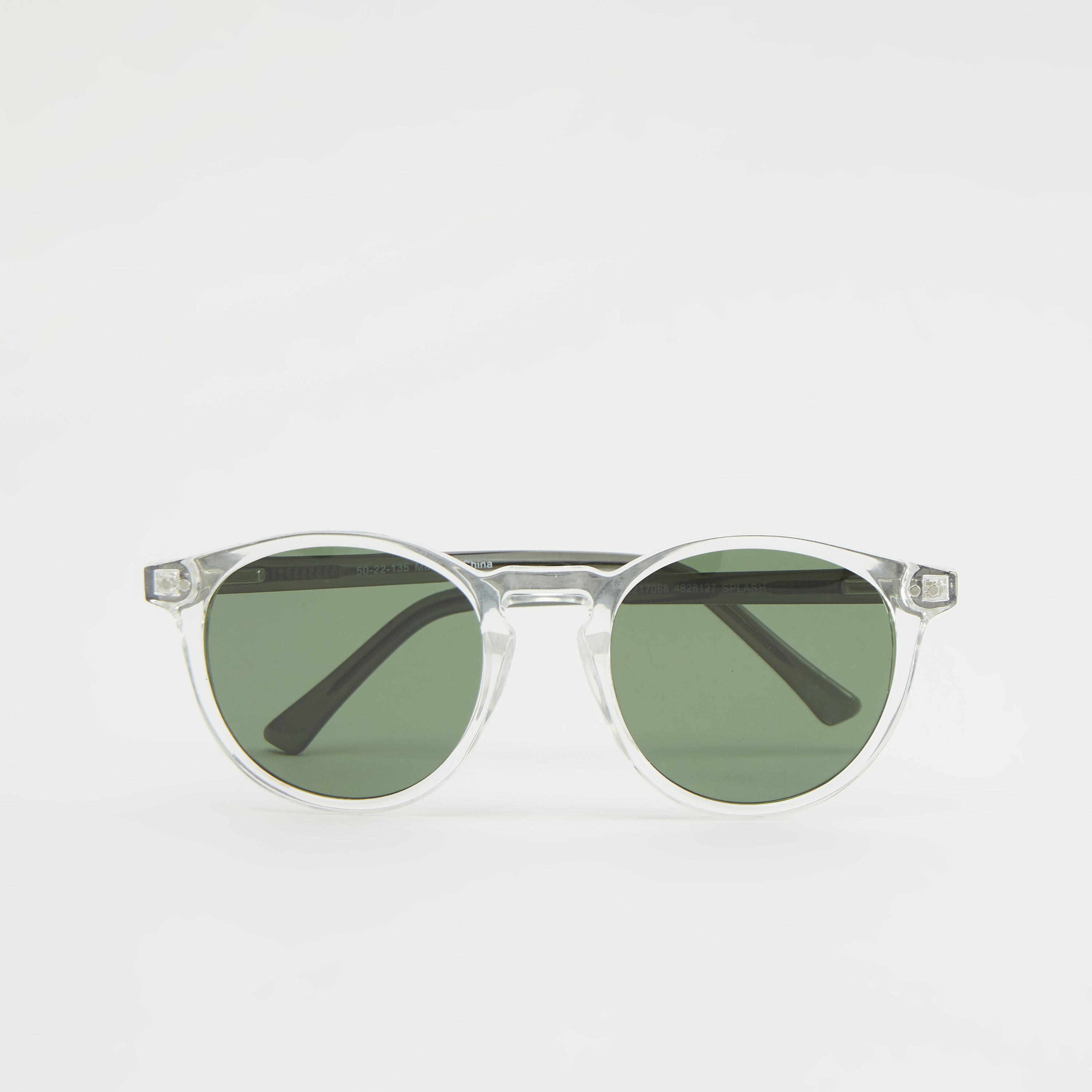 نظارة شمسية ملونة بإطار كامل متباين-men-sunglasses-image-1