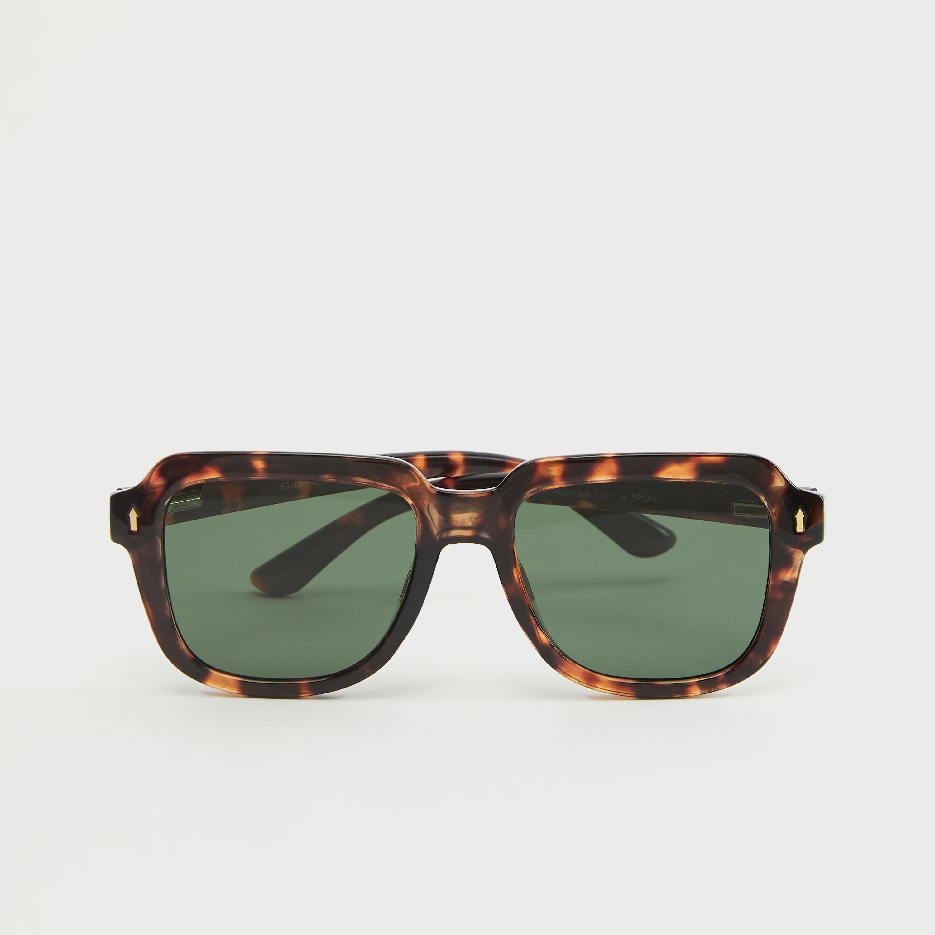 Tinted Sunglasses with Animal Print Frame-men-sunglasses-image-1