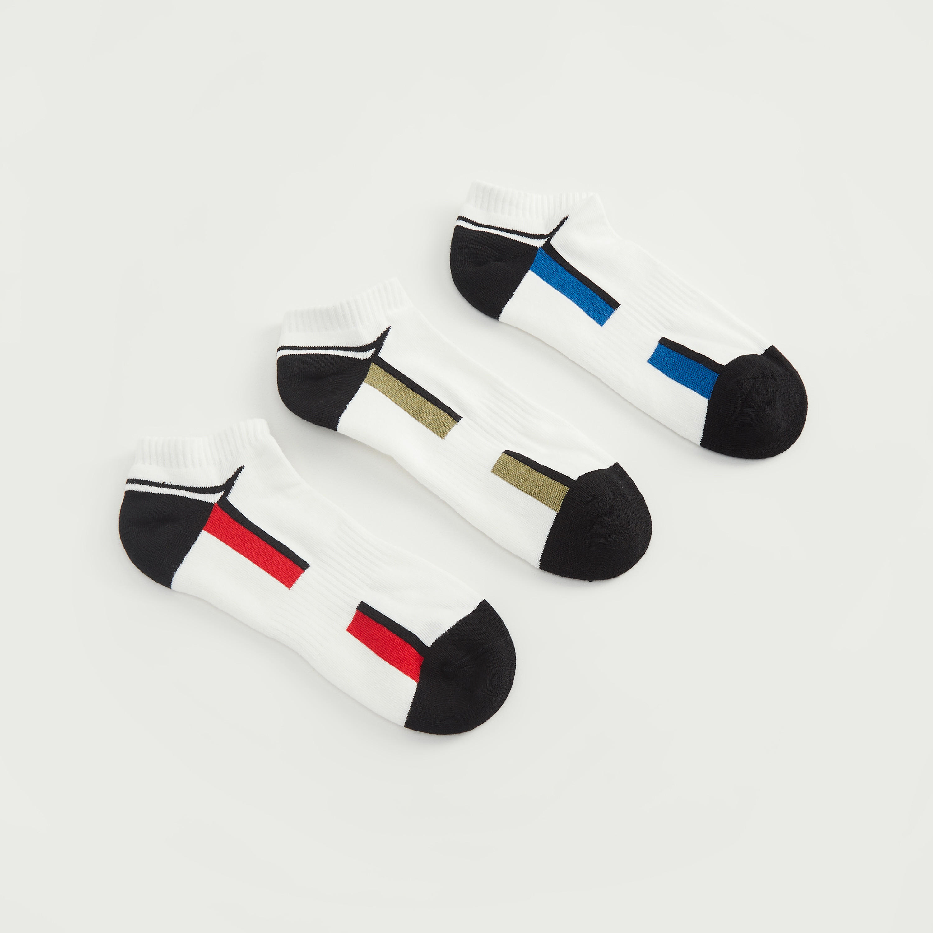 جوارب غير مرئية متنوّعة - طقم من 3-men-socks-image-1