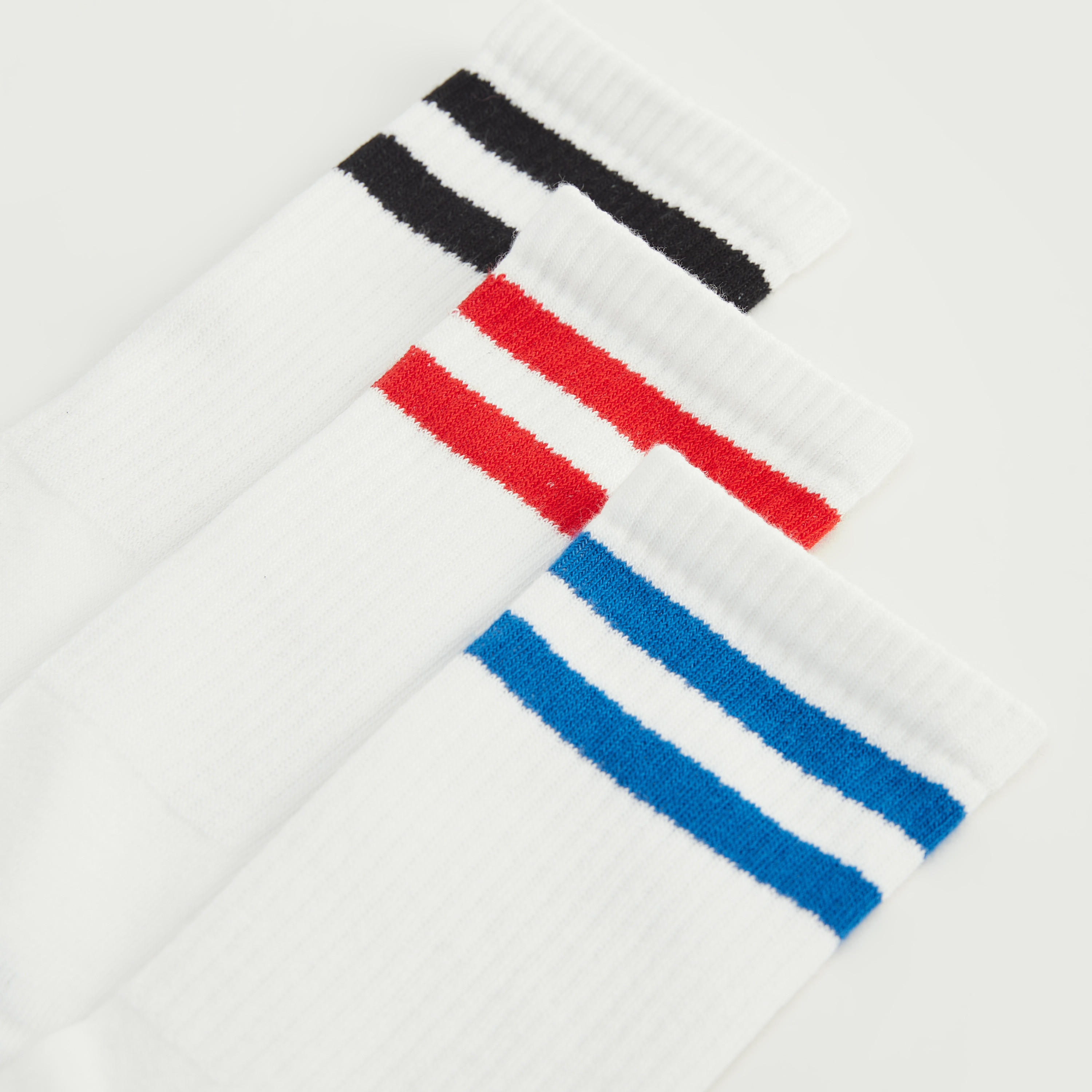 جوارب مقلّمة بطول ربلة الساق - طقم من 3-men-socks-image-3