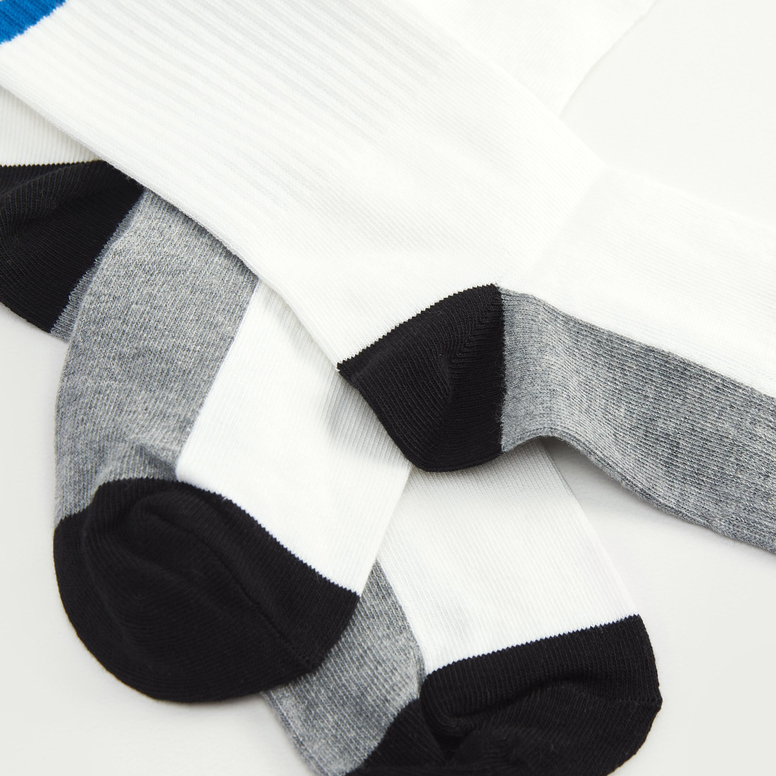 جوارب مقلّمة بطول ربلة الساق - طقم من 3-men-socks-image-4