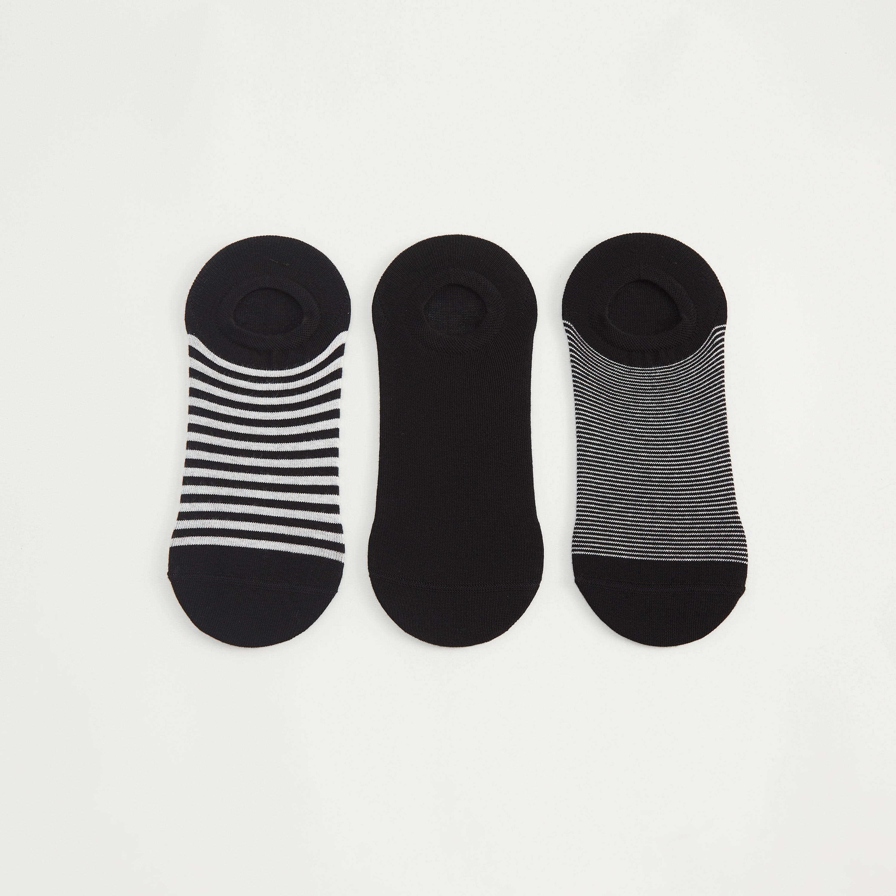 جوارب غير مرئية متنوّعة - طقم من 3 أزواج-men-socks-image-2