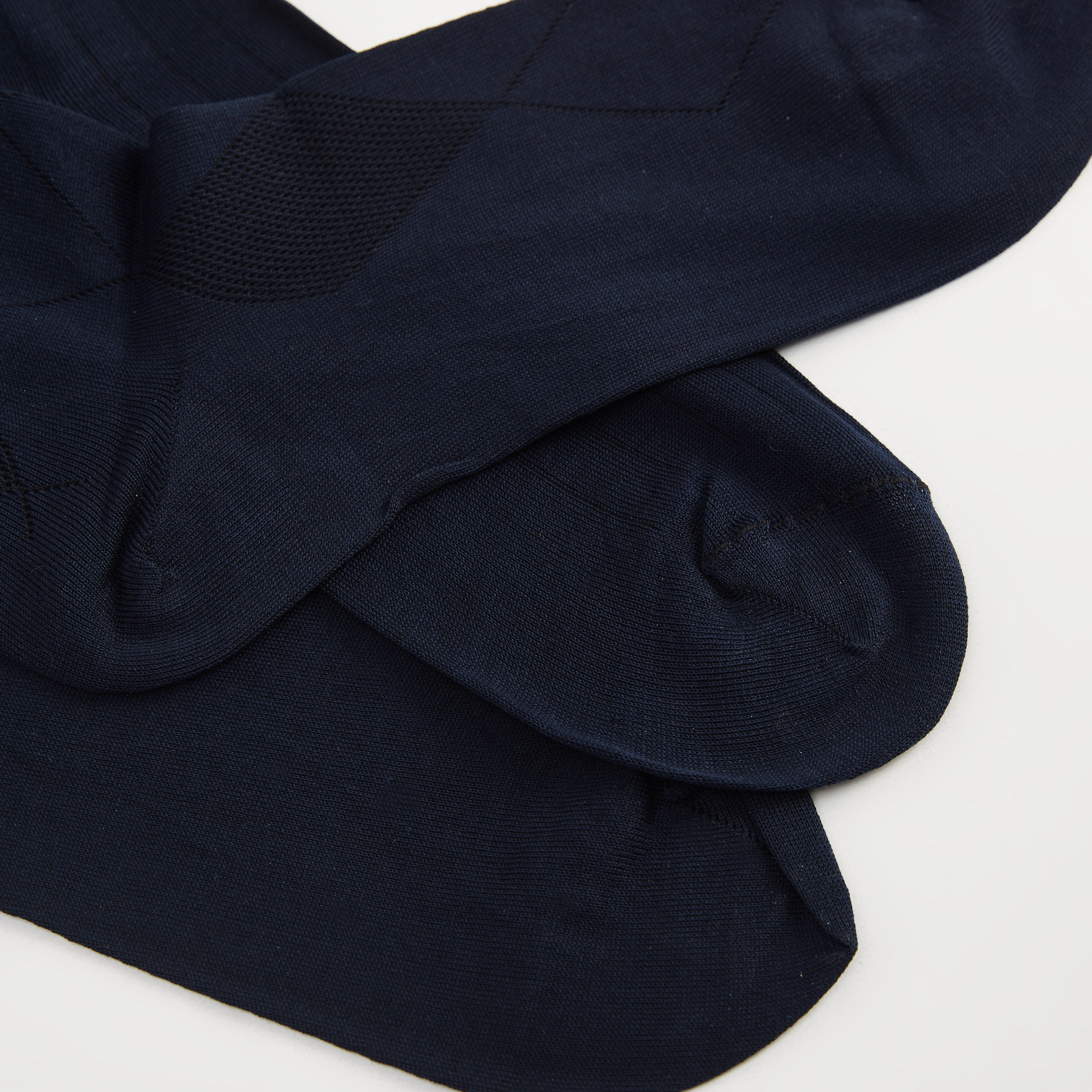 جوارب سادة بطول ربلة الساق - طقم من 3-men-socks-image-1