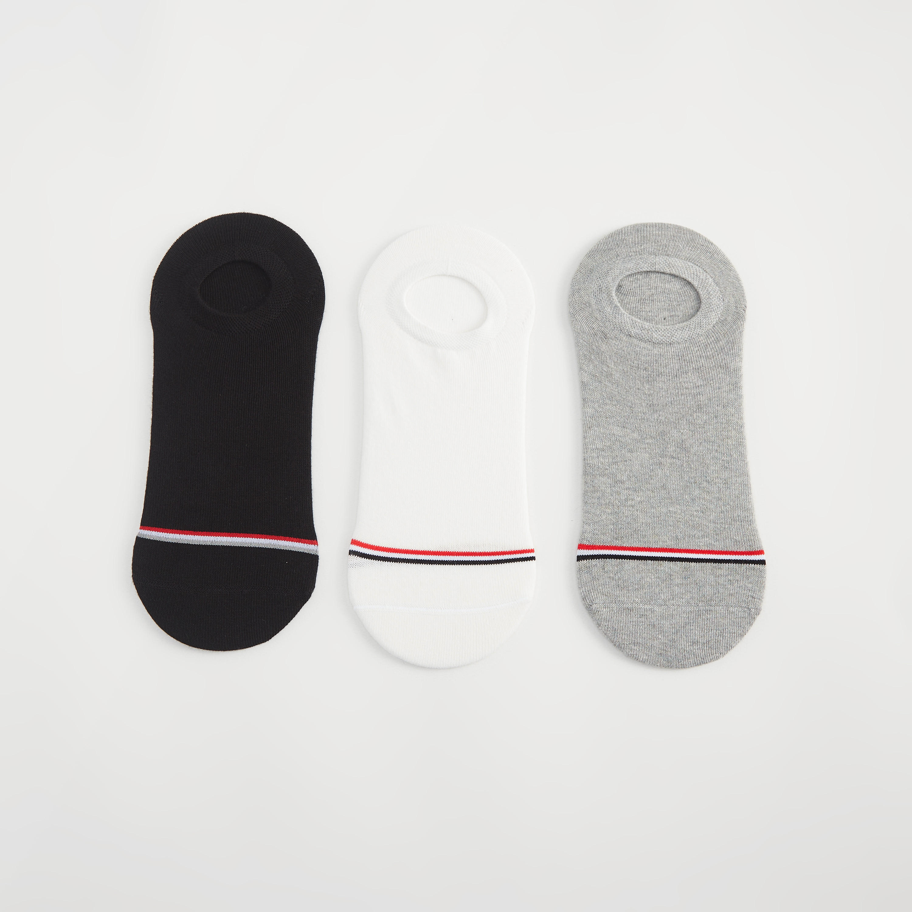جوارب غير مرئية مخطّطة - طقم من 3-men-socks-image-2