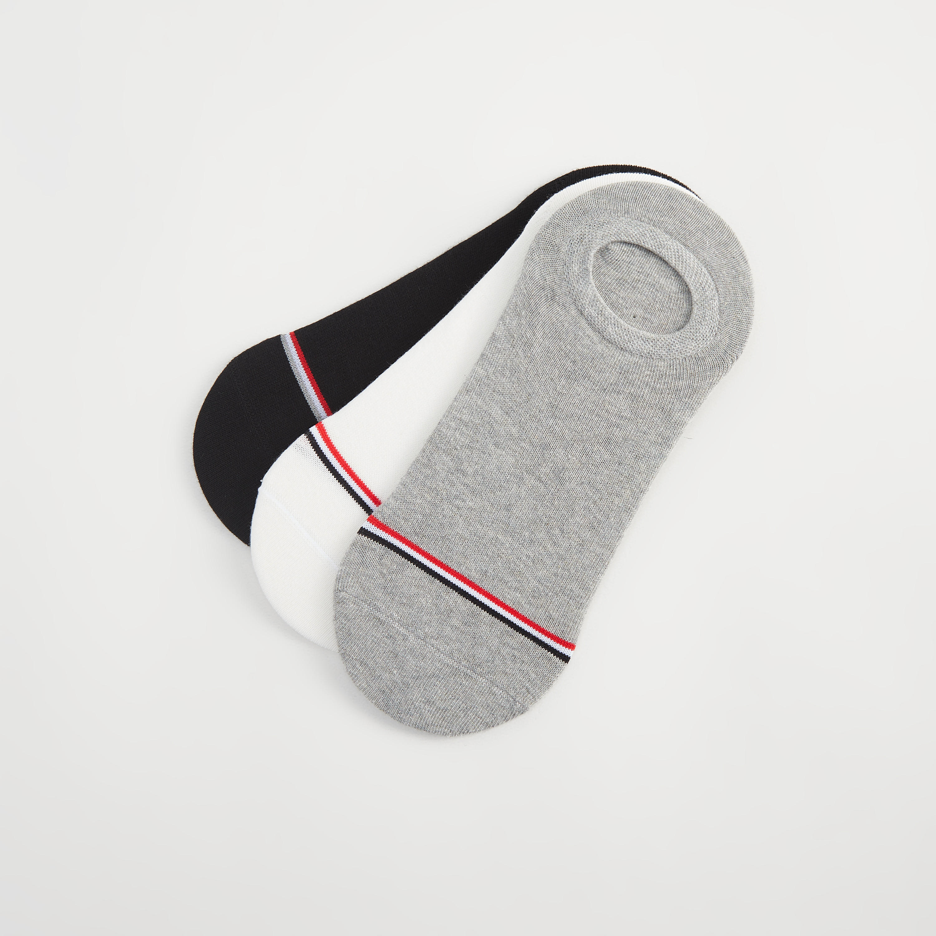 جوارب غير مرئية مخطّطة - طقم من 3-men-socks-image-3