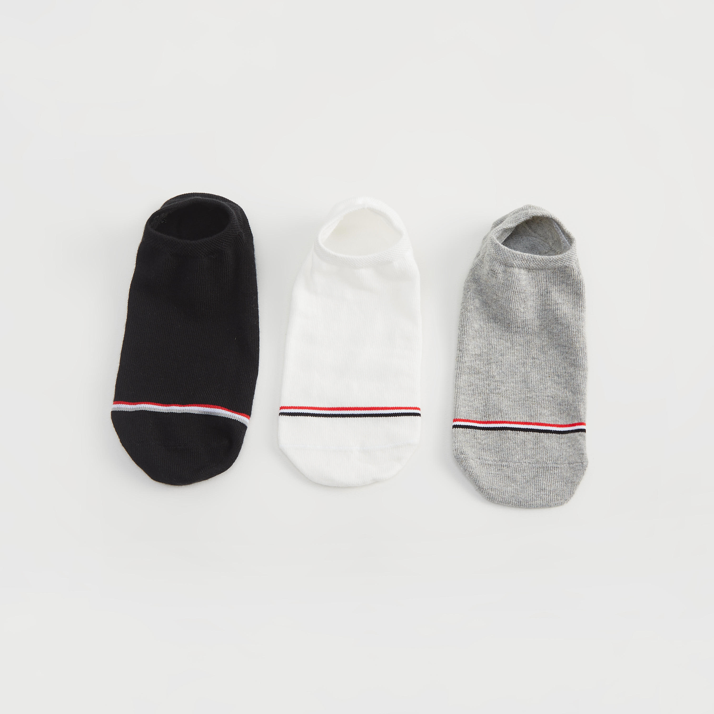 جوارب غير مرئية مخطّطة - طقم من 3-men-socks-image-4