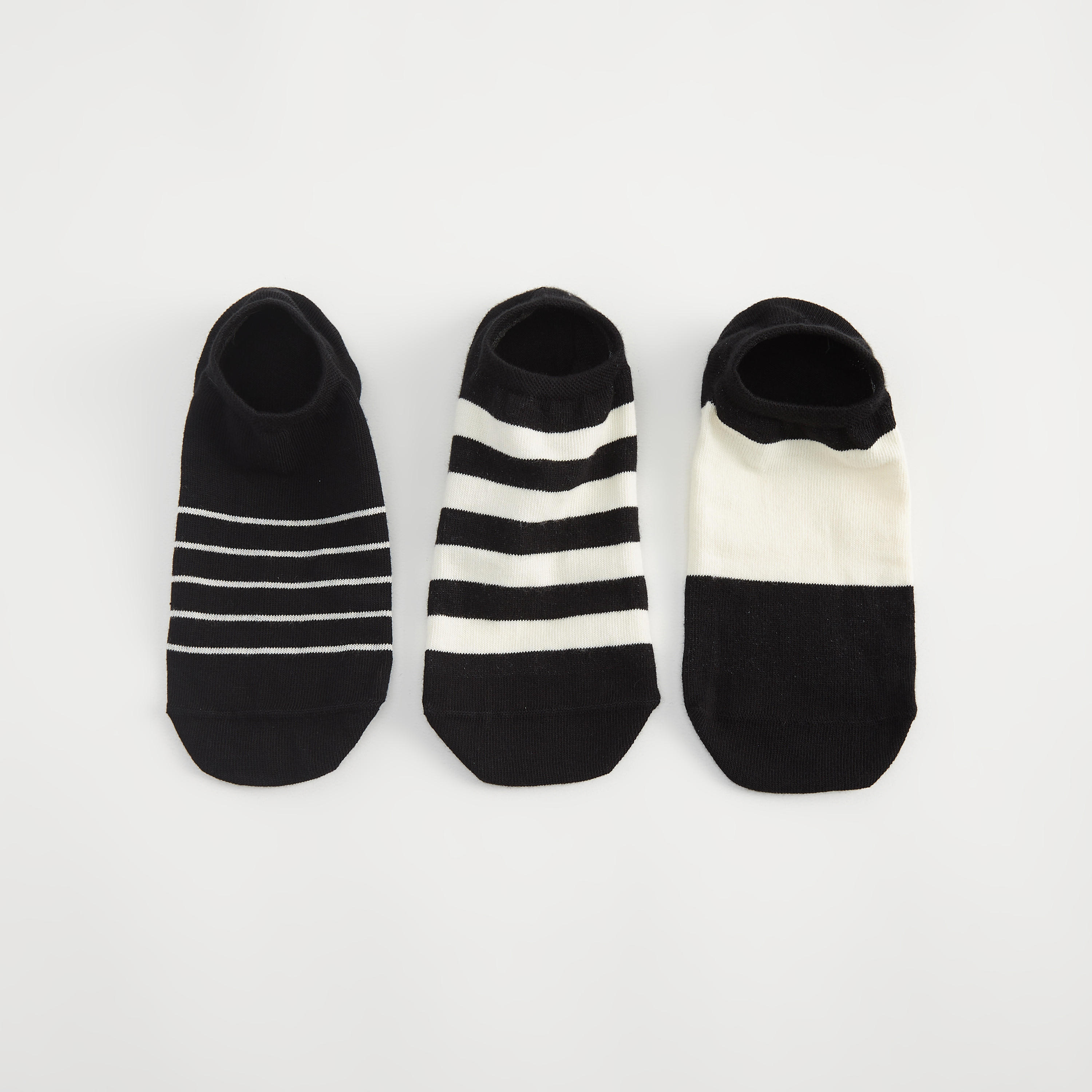 جوارب غير مرئية مخطّطة - طقم من 3-men-socks-image-4