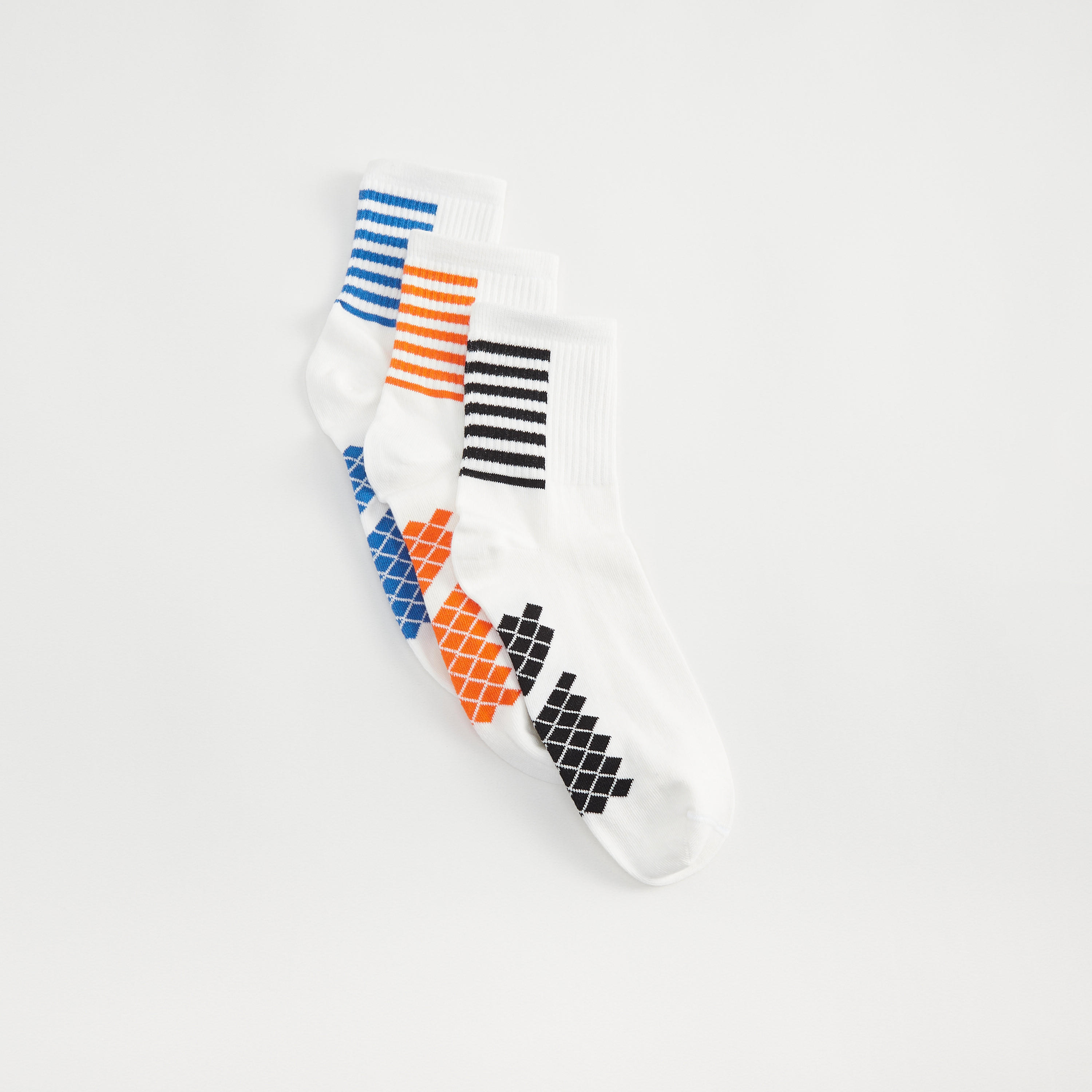 Set of 3 - Printed Calf Length Socks-men-socks-image-2