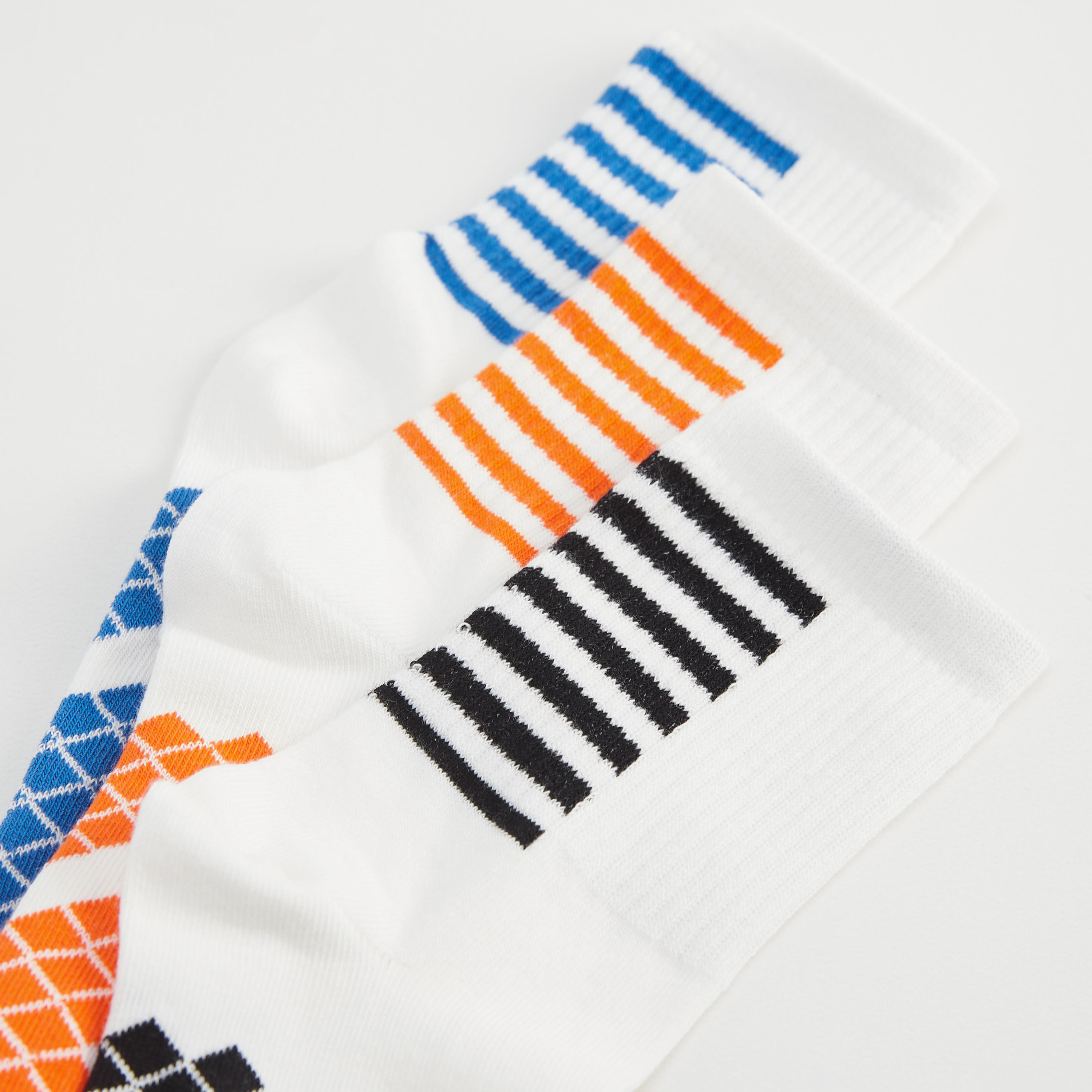Set of 3 - Printed Calf Length Socks-men-socks-image-3