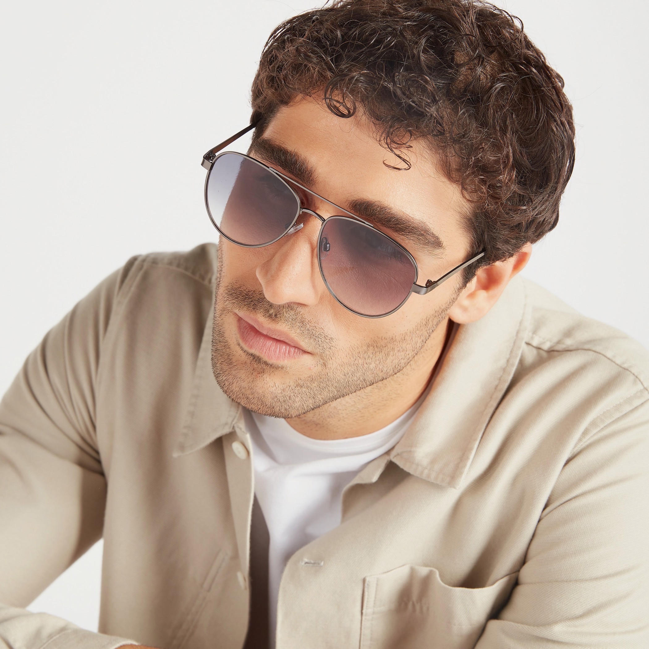 نظارة شمسية أفياتور بعدسات ملونة وإطار كامل ووسادات أنف-men-sunglasses-image-2