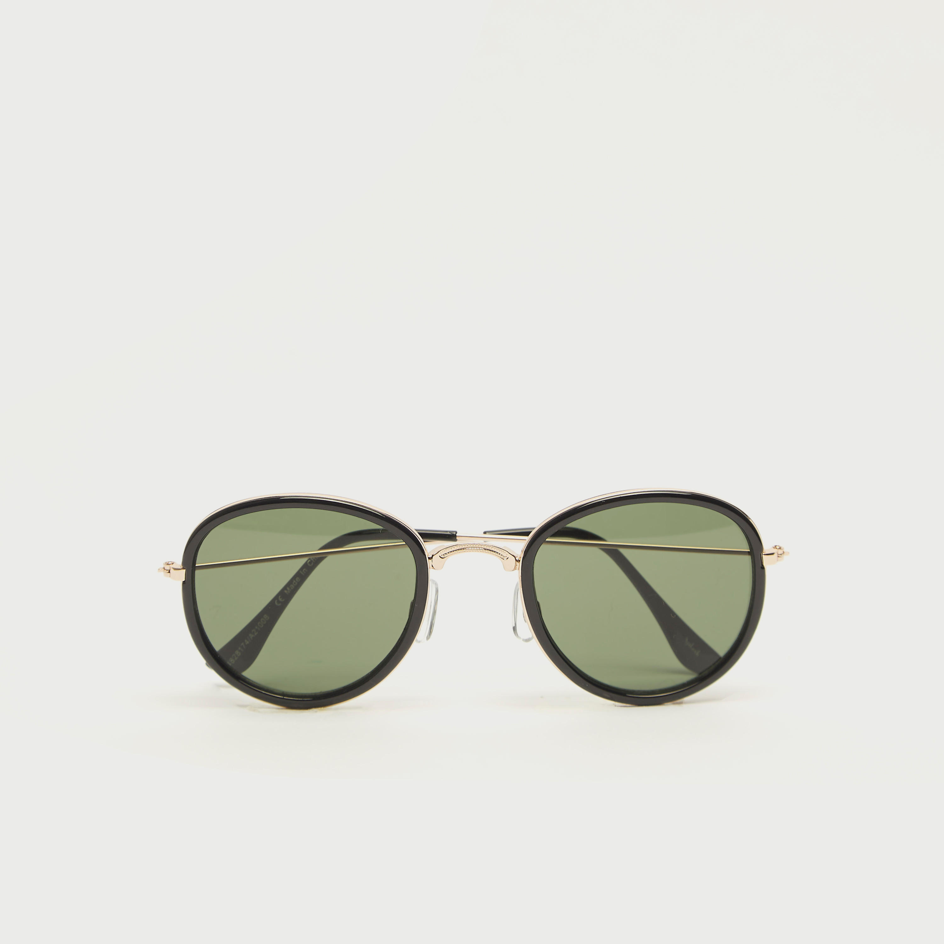 نظارة شمسية ملونة بإطار كامل ووسادات أنف-men-sunglasses-image-1