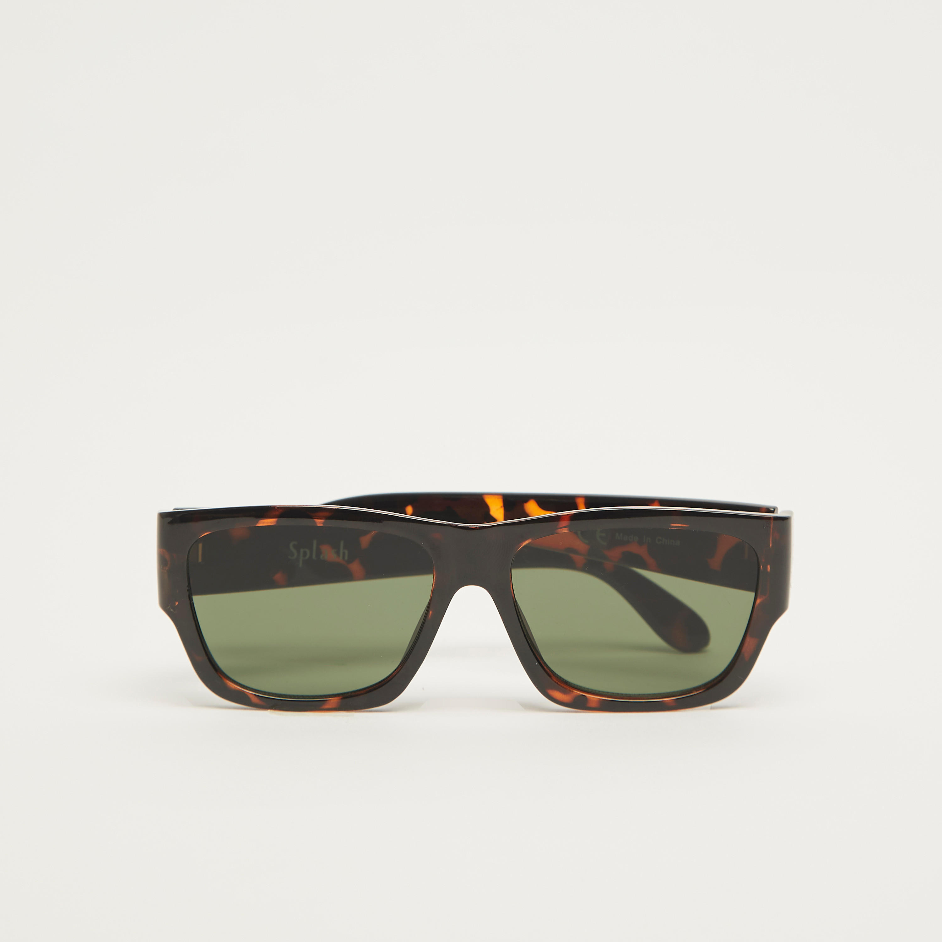 نظّارة شمسية بإطار كامل ووسادات للأنف وطبعات-men-sunglasses-image-1