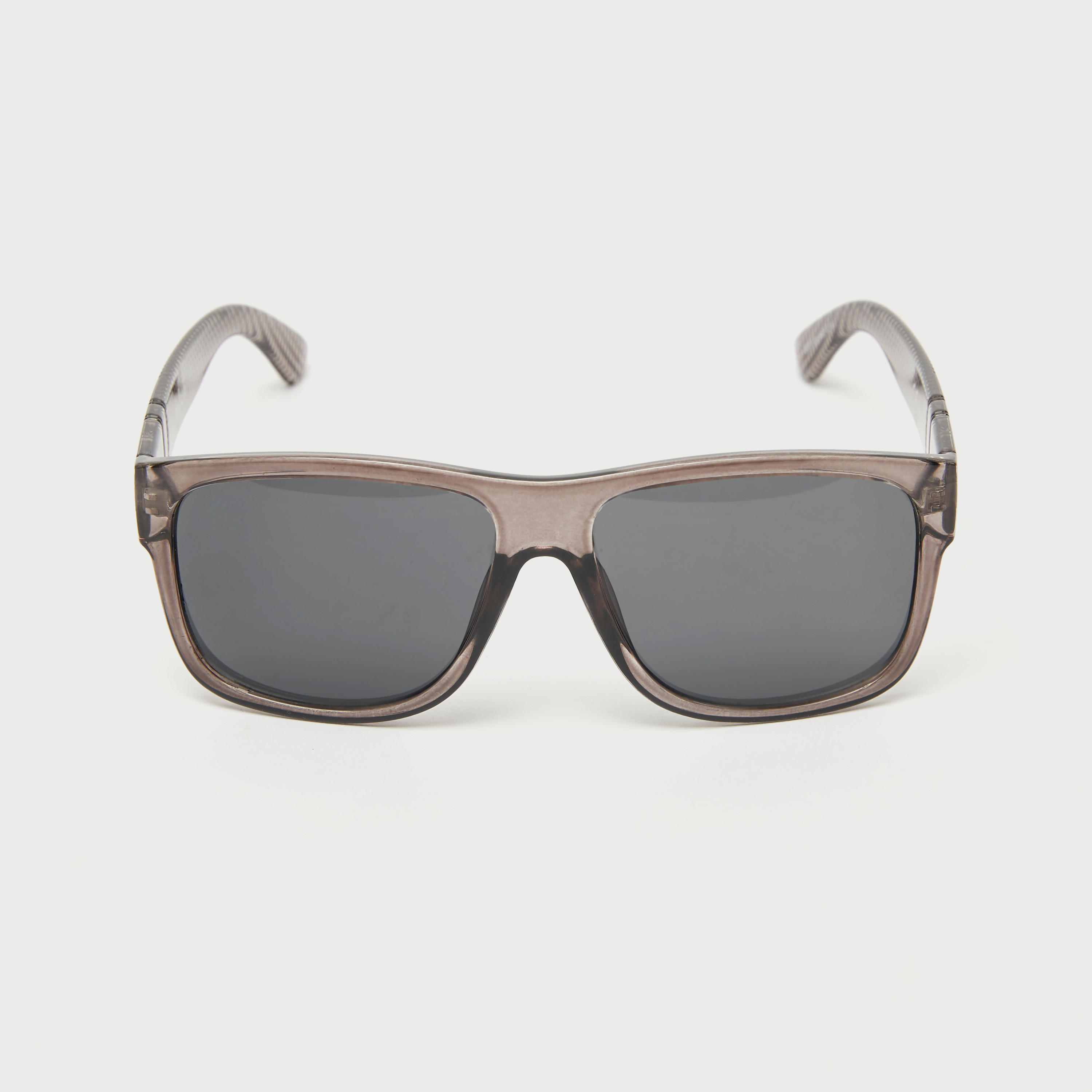نظّارة شمسيّة بارزة الملمس بإطار مستطيل ووسادات أنف-men-sunglasses-image-5
