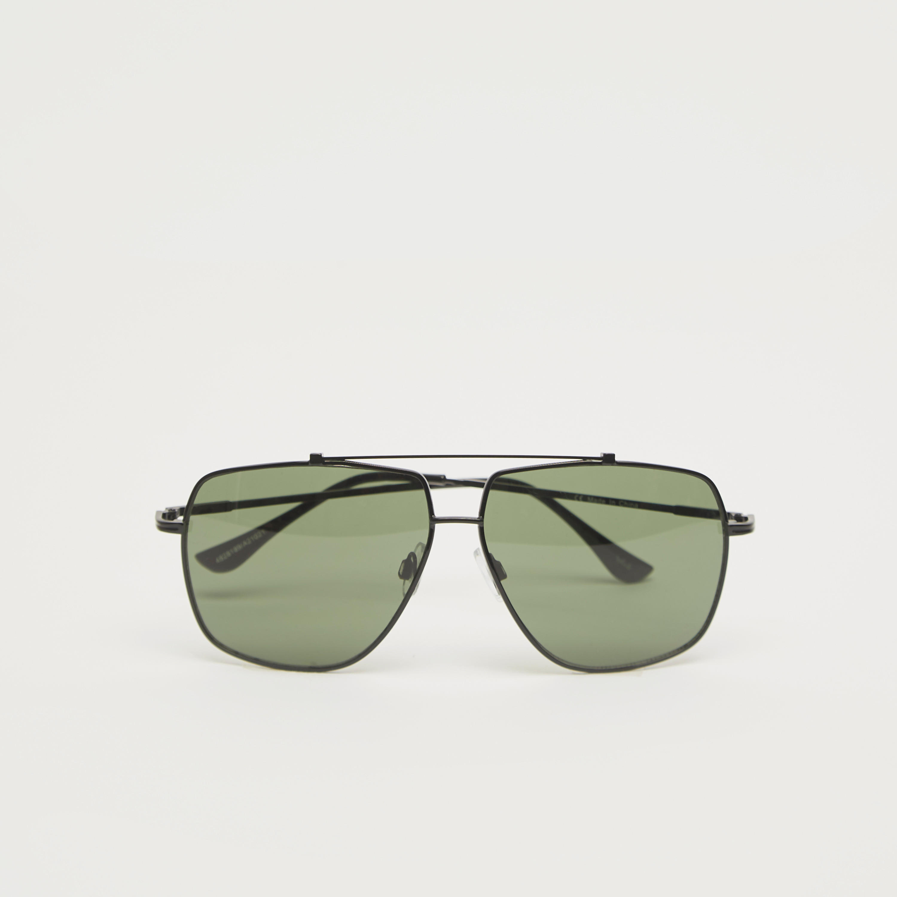 نظّارة شمسيّة بإطار كامل وعدسات ملوّنة ووسادات أنف-men-sunglasses-image-1