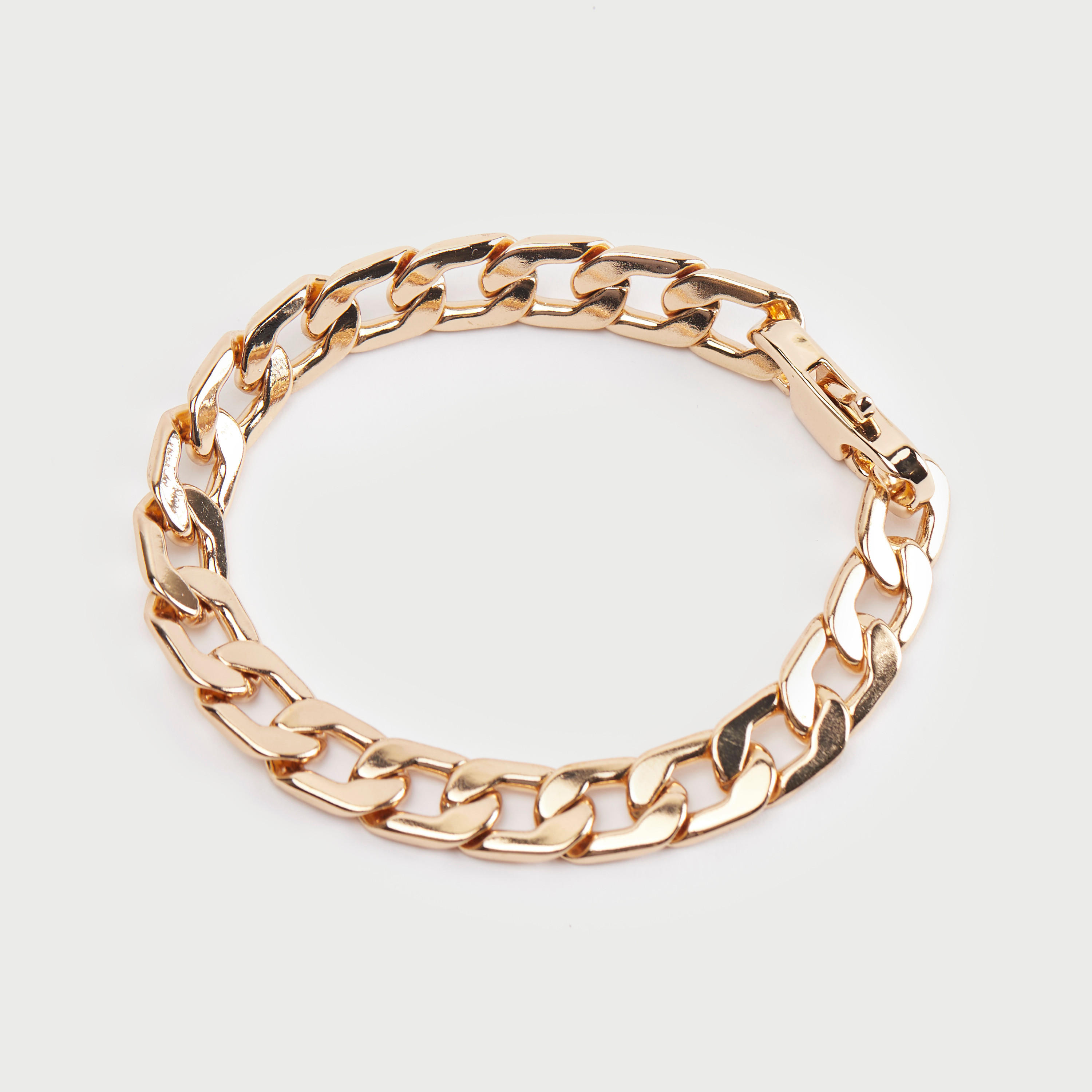 أسورة بسلسلة مكتنزة ومشبك إغلاق-men-watchesandjewellery-bracelets-image-1