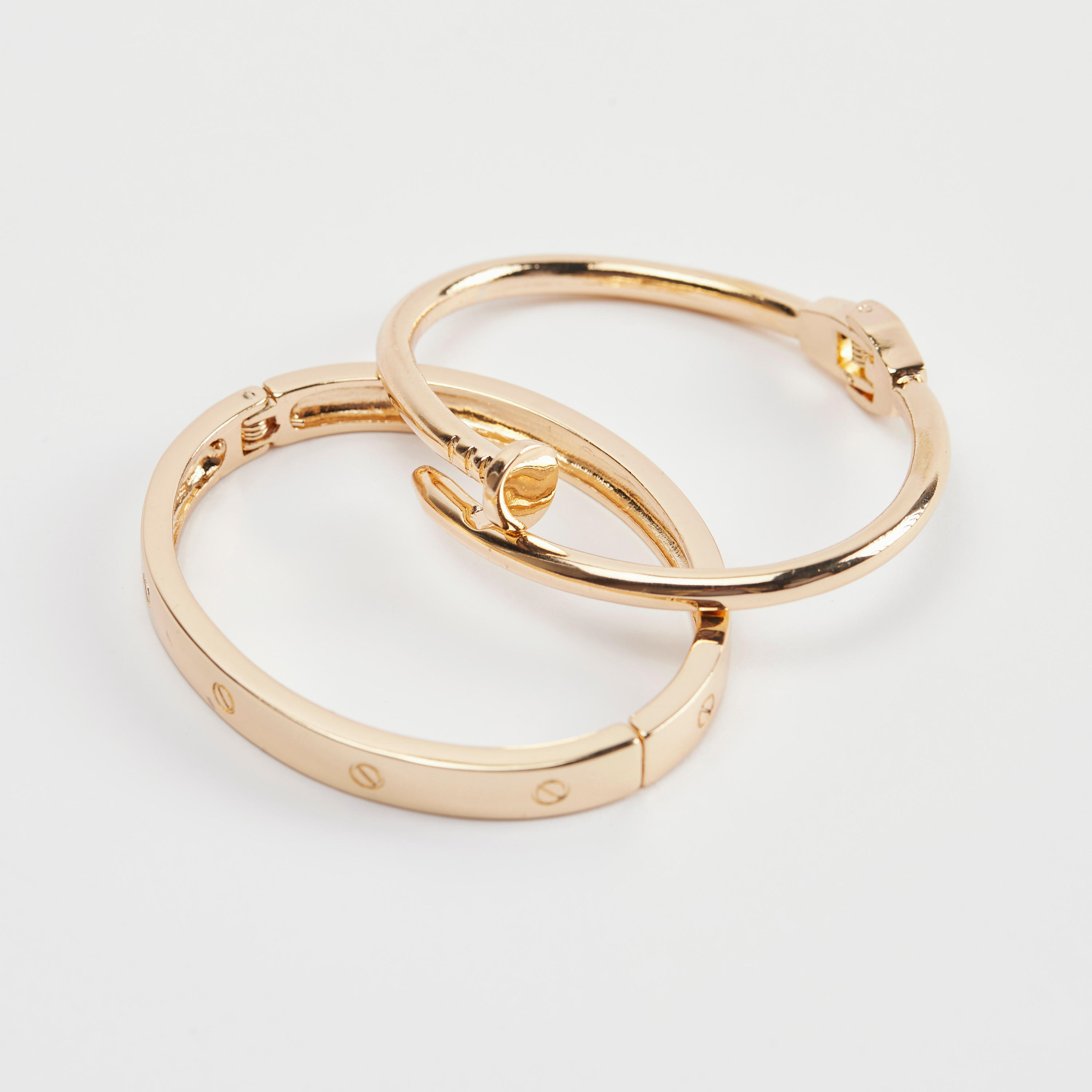 أساور ميتاليك - طقم من قطعتين-men-watchesandjewellery-necklacesandpendants-image-2
