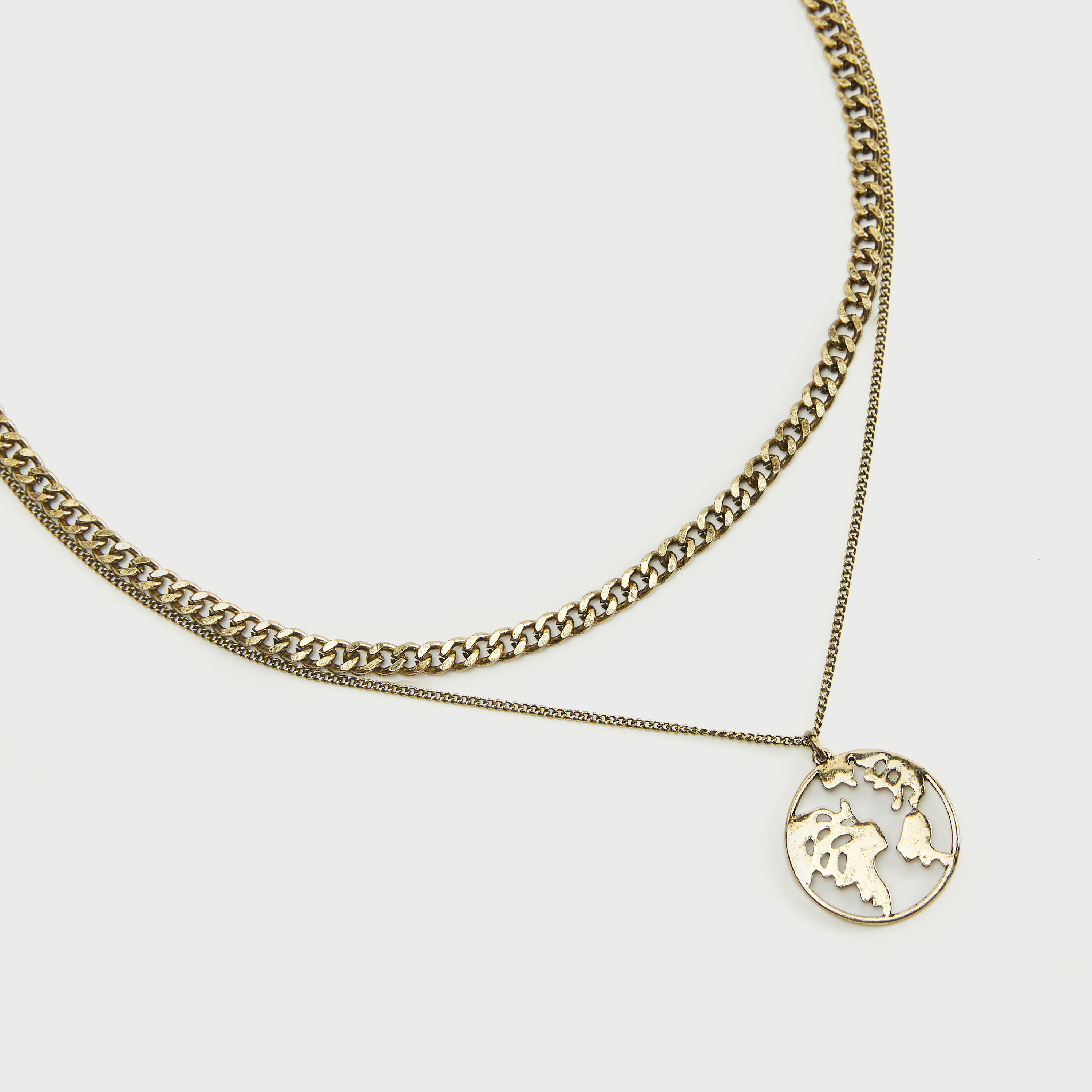 Multi-Layered Necklace with Lobster Clasp Closure-men-watchesandjewellery-necklacesandpendants-image-1