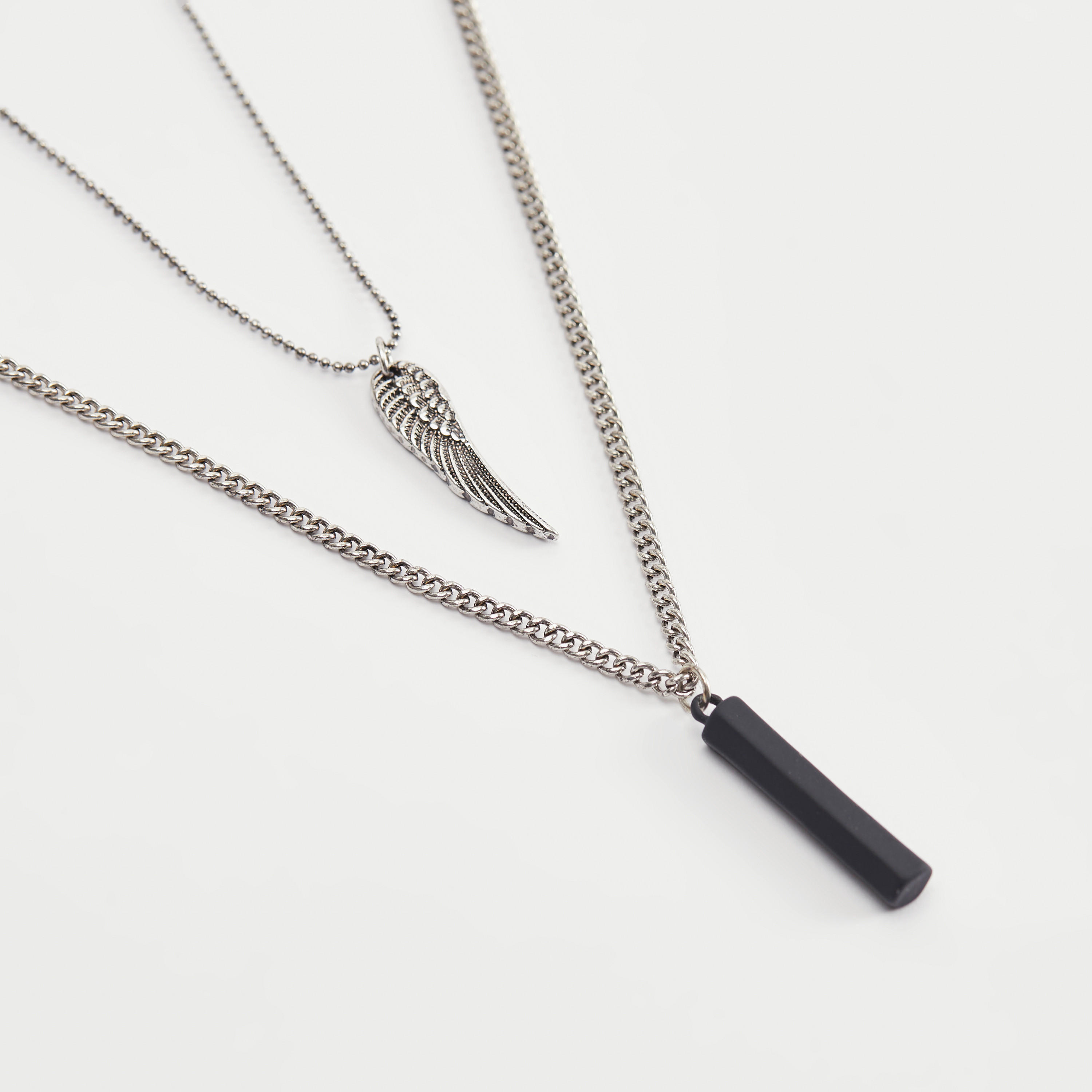 عقد متعدّد الطبقات بمشبك إغلاق-men-watchesandjewellery-necklacesandpendants-image-5