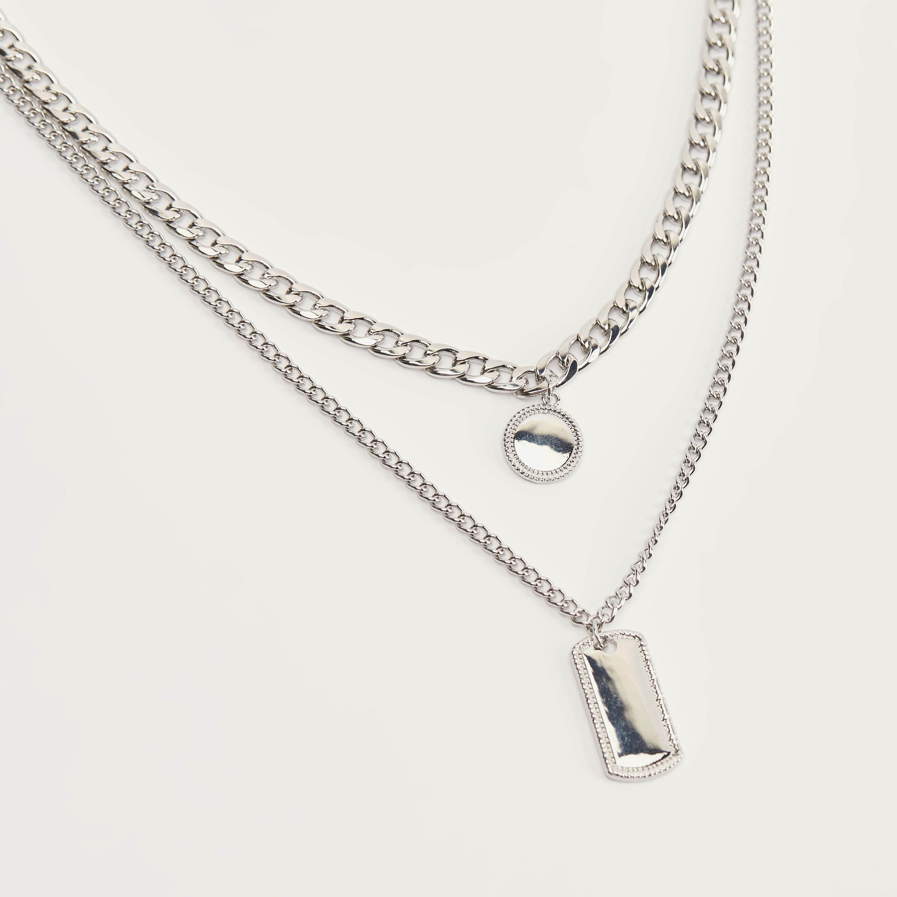 عقد متعدّد الطبقات بمشبك إغلاق-men-watchesandjewellery-necklacesandpendants-image-2