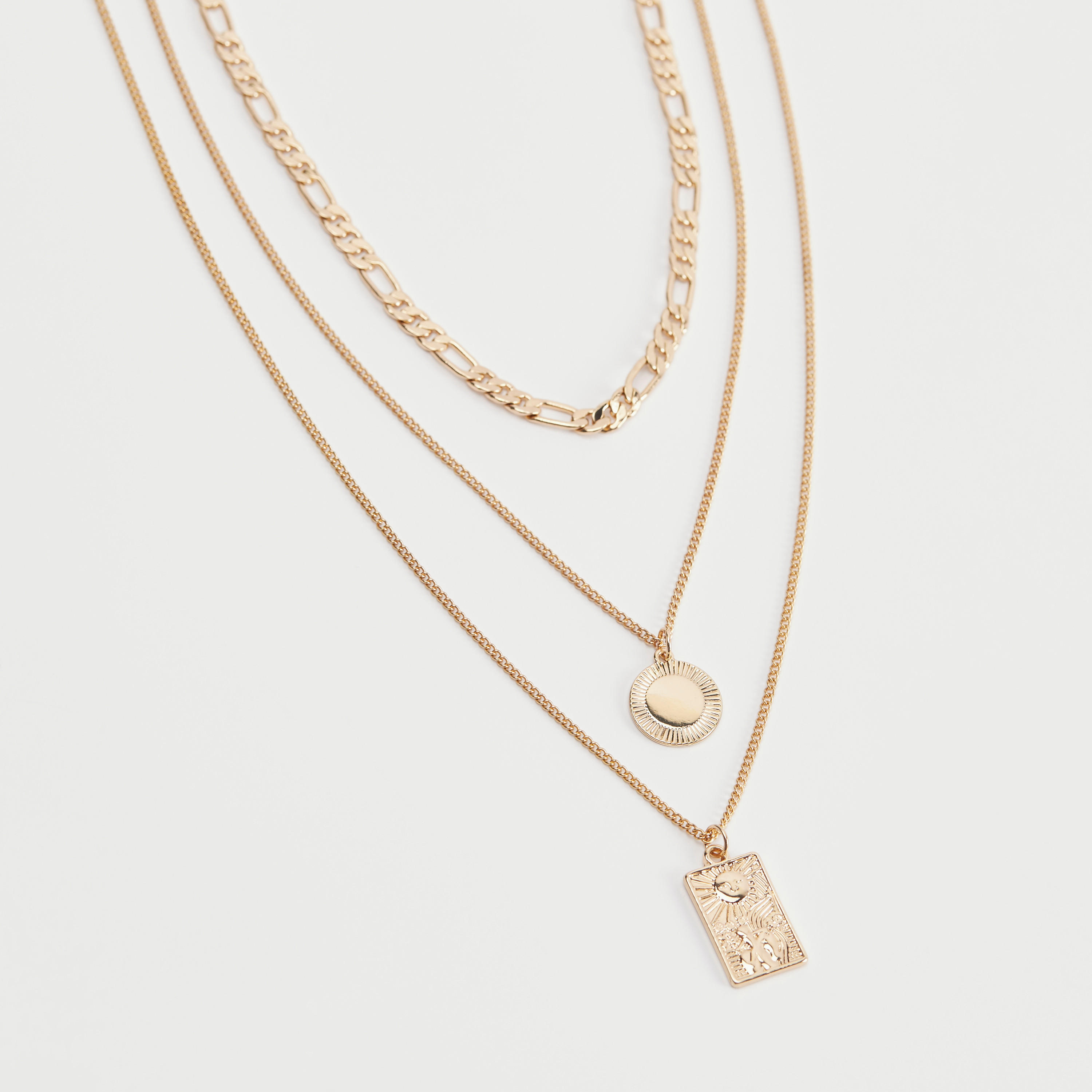 عقد بسلسلة متعدّدة الطبقات ومشبك إغلاق-men-watchesandjewellery-necklacesandpendants-image-2